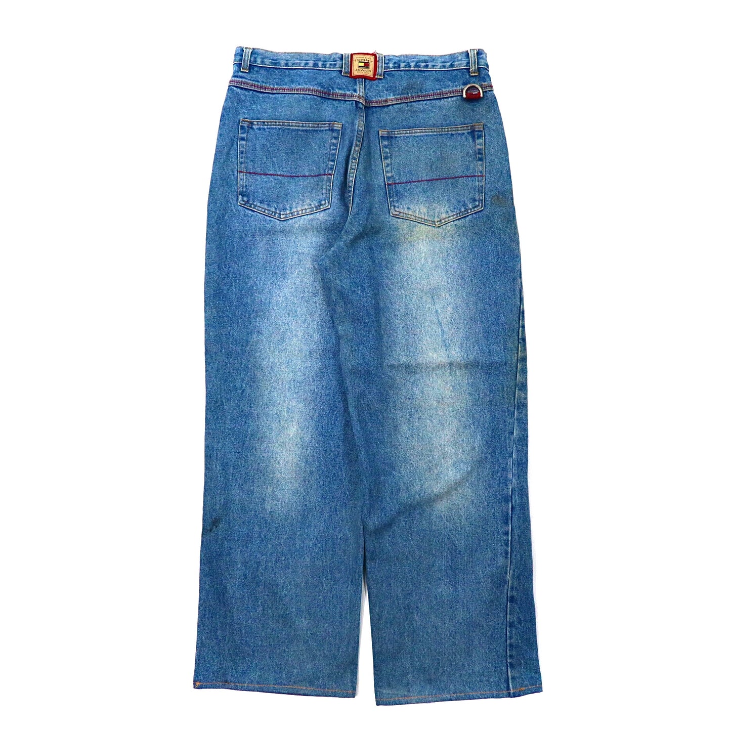 TOMMY JEANS Wide Buggy Denim Pants 36 Blue 90s – 日本然リトテ