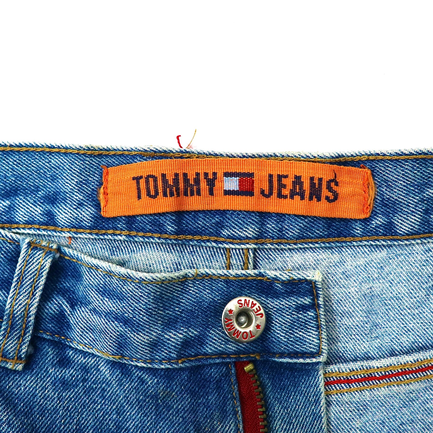 TOMMY JEANS ワイド バギーデニムパンツ 36 ブルー 90年代
