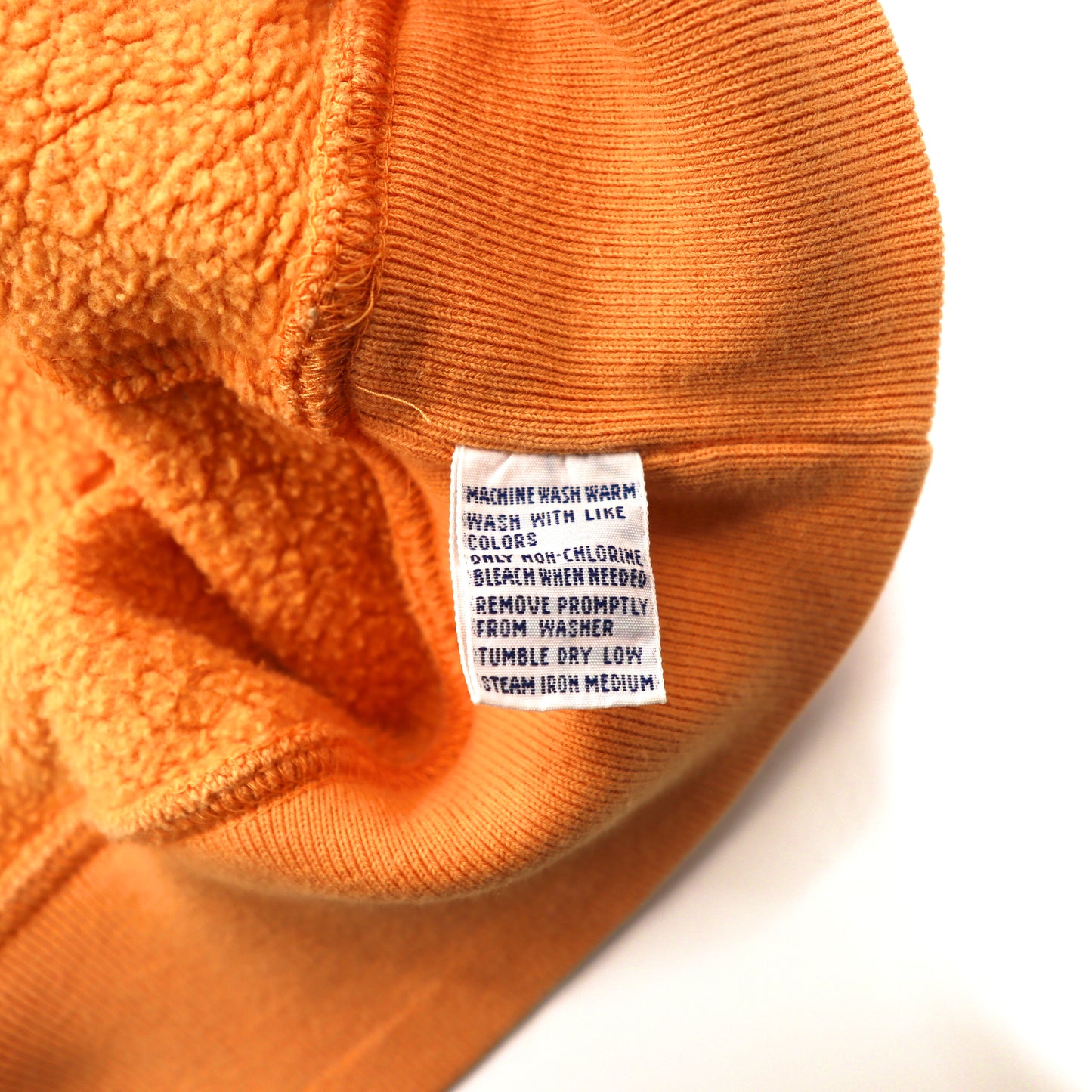 Polo by Ralph Lauren クルーネックスウェット XXL オレンジ コットン 裏起毛 ビッグサイズ スモールポニー刺繍