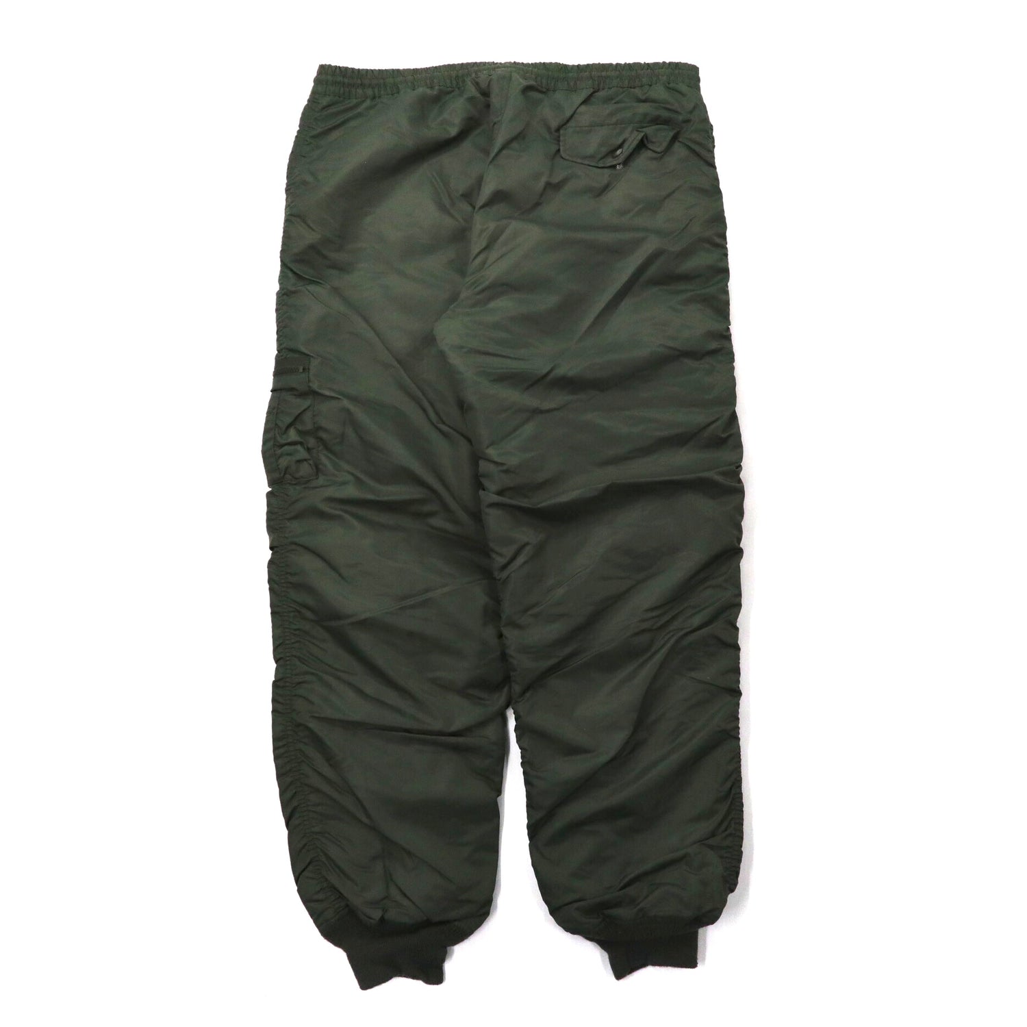 Military Flight Pants MA-1 中綿 フライトパンツ XL カーキ ナイロン