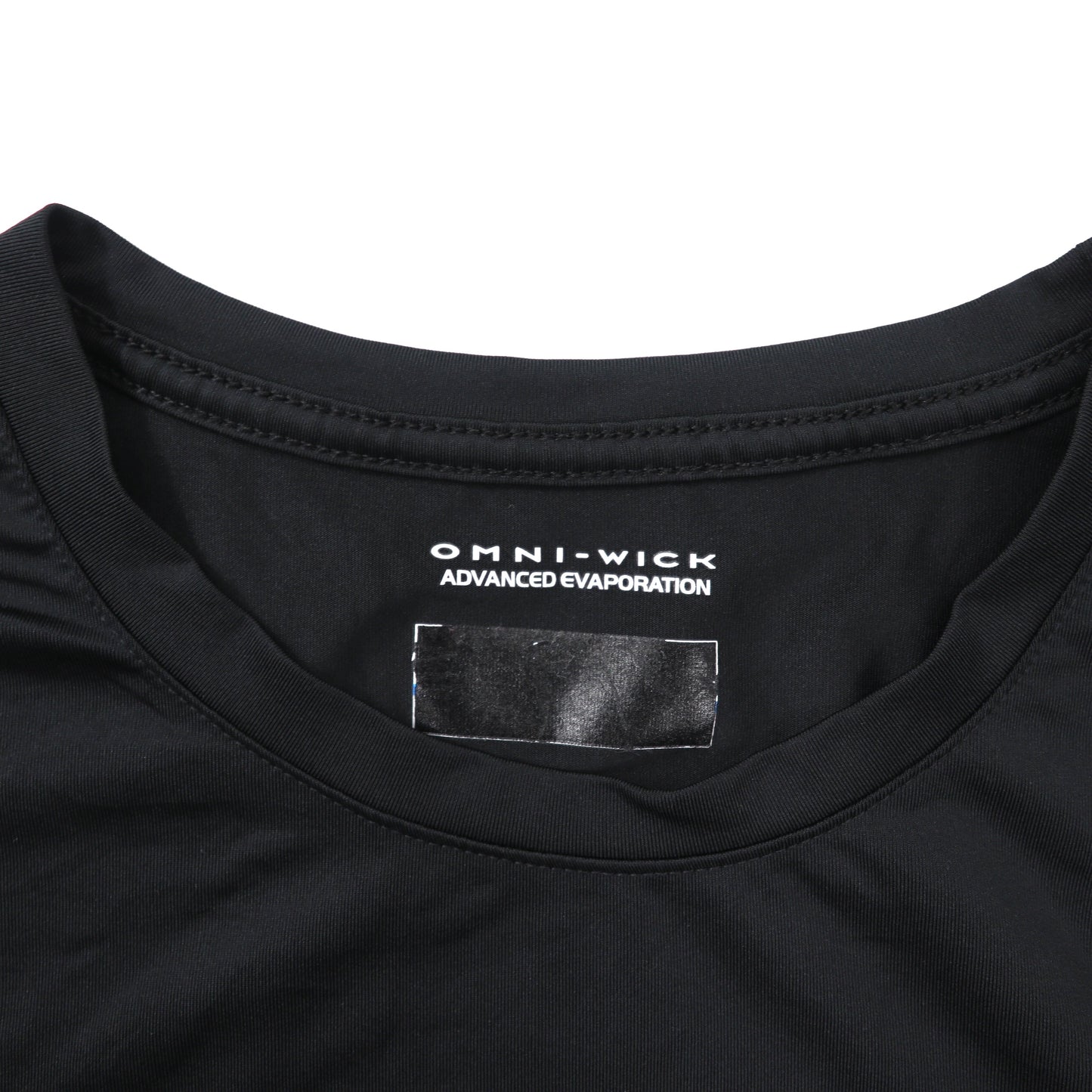 Columbia ロングスリーブTシャツ M ブラック ポリエステル ロゴプリント OMNI-WICK