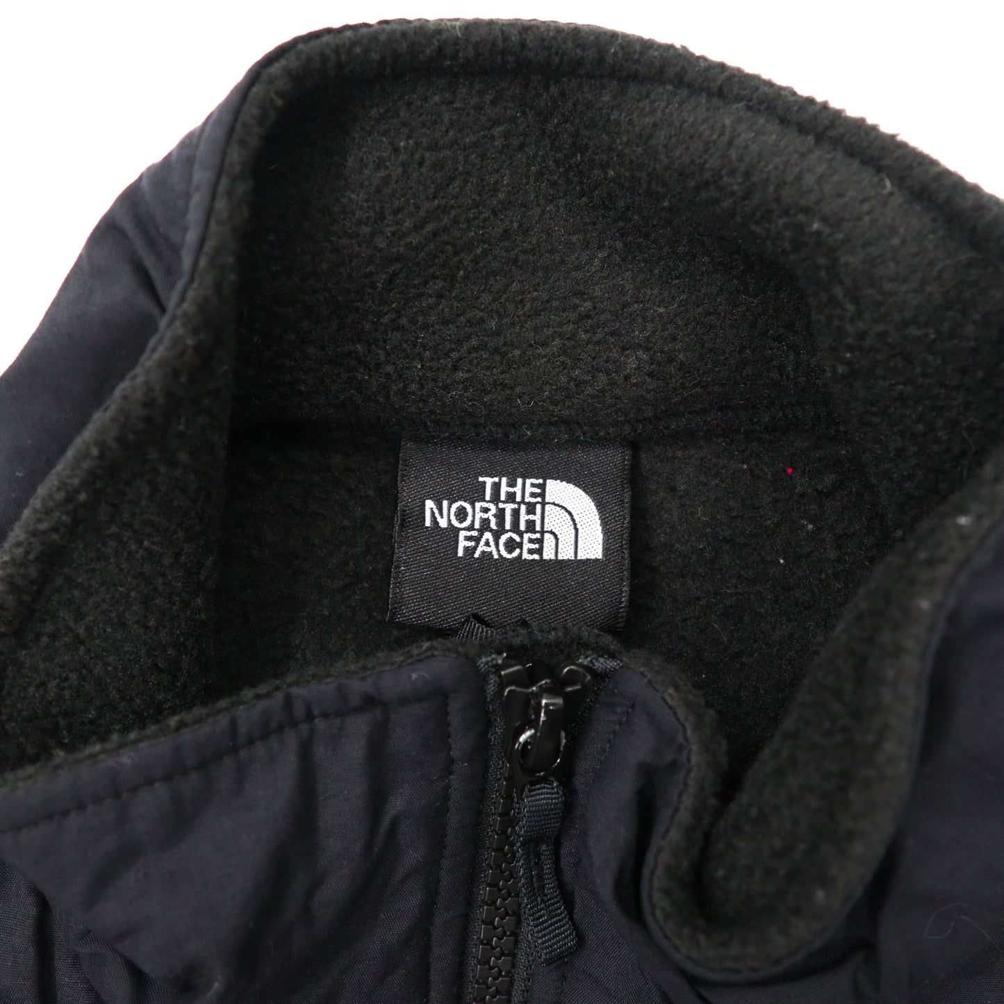 THE NORTH FACE デナリジャケット ナイロン切り替えフリースジャケット S ブラック ポリエステル ロゴ刺繍 DENALI JACKET NA71831