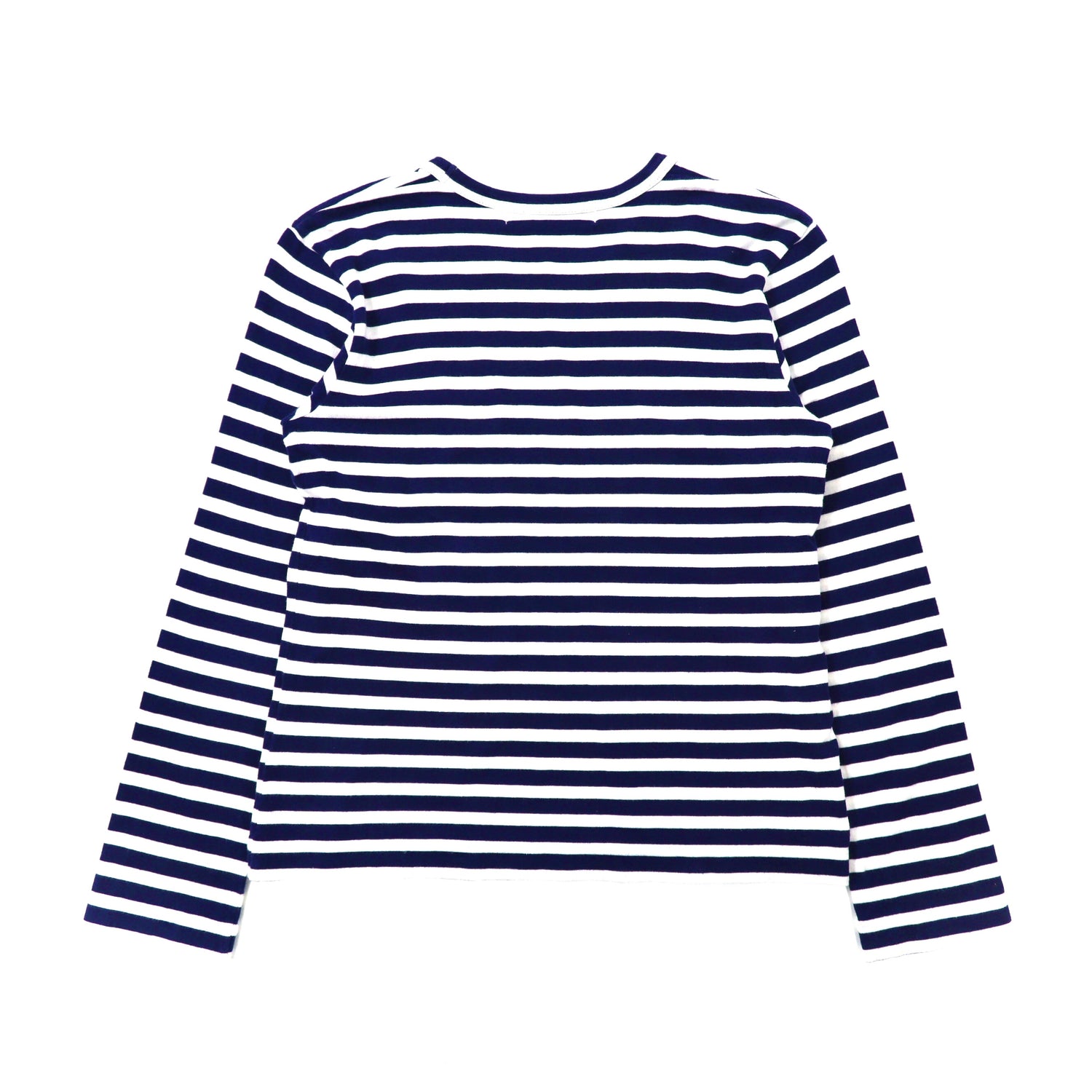 PLAY COMME DES GARCONS Border Long Sleeve T-Shirt M White Navy