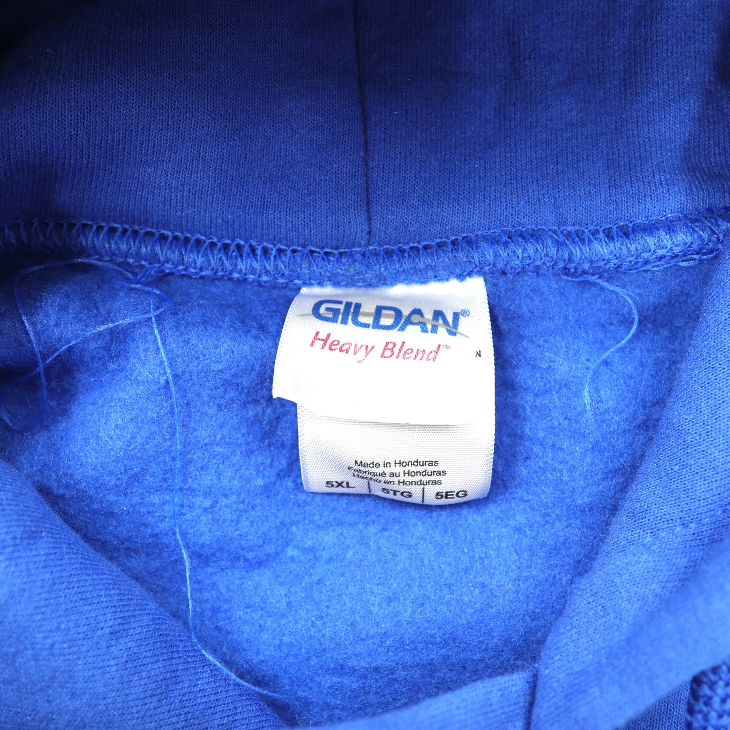 GILDAN パーカー 5XL ブルー コットン 裏起毛 ビッグサイズ NFL Buffalo Bills