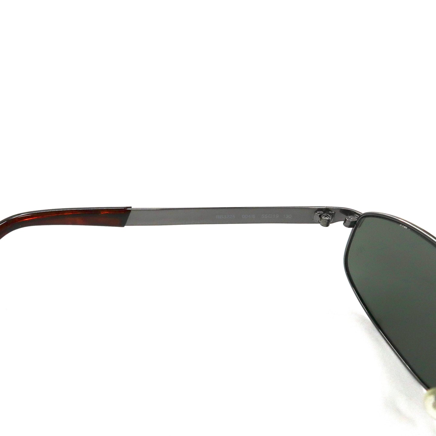 Ray-Ban サングラス オーバル ブラック メタルフレーム RB3225 004/6 55⬜︎19 130