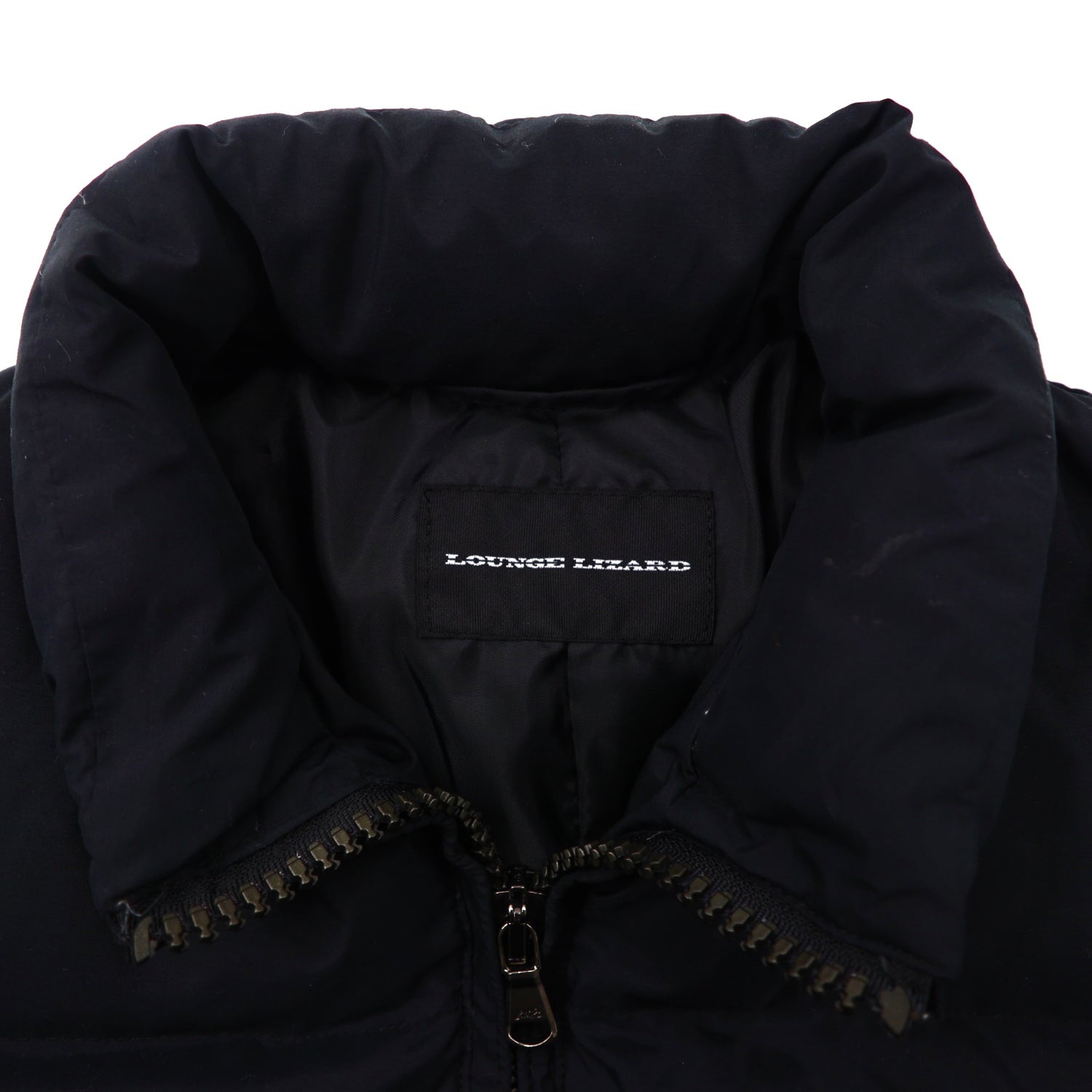 LOUNGE LIZARD Puffer jacket 1 Black Nylon – 日本然リトテ