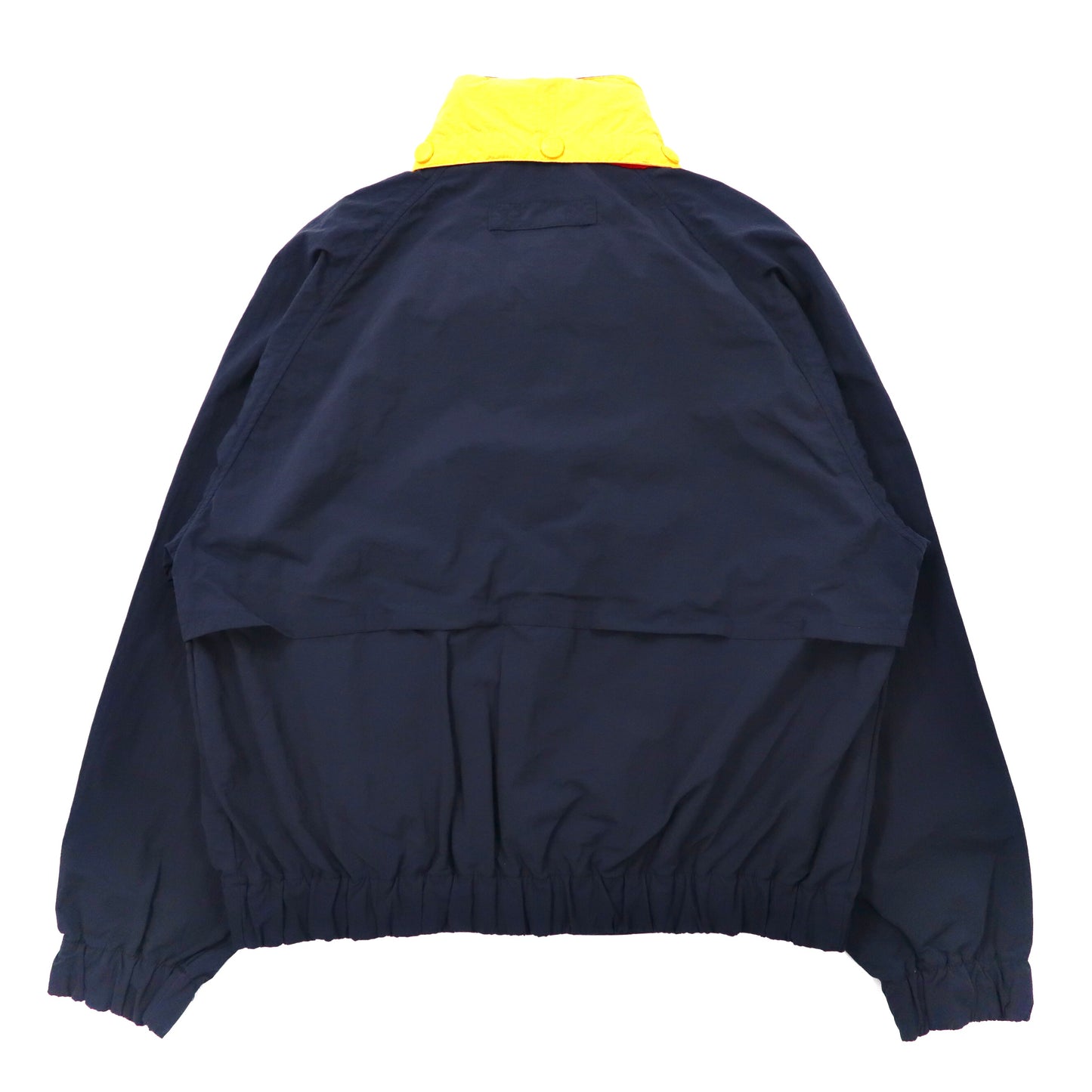 CROFT & BARROW セーリングジャケット L ネイビー ナイロン フード収納式 90年代