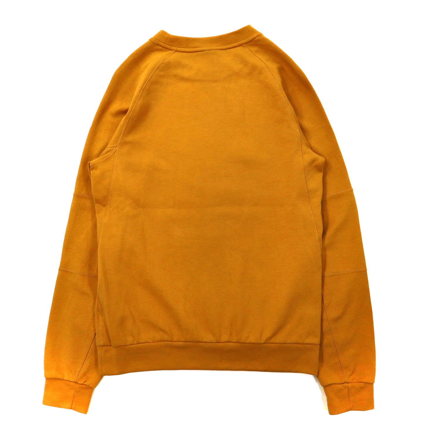 NIKE ロゴプリントスウェット S ベージュ コットン Modern Fleece HBR Crew Sweat Mustard CU4474-712 2020年モデル