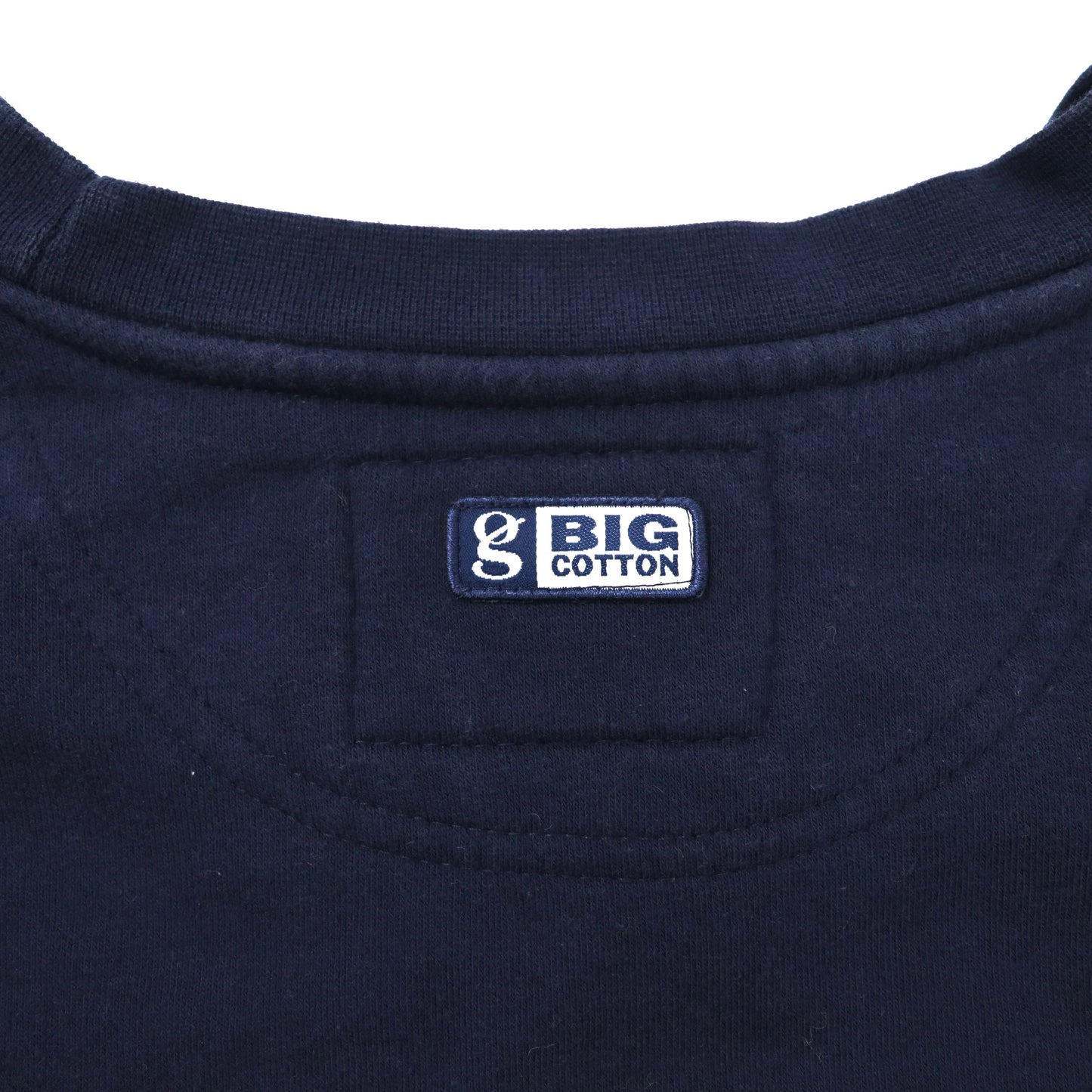 Rag Wear U.S.A. ビッグサイズ プリントスウェット XXL ネイビー コットン BIG COTTON 裏起毛 パキ綿 Key West FLORIDA 前V パキスタン製