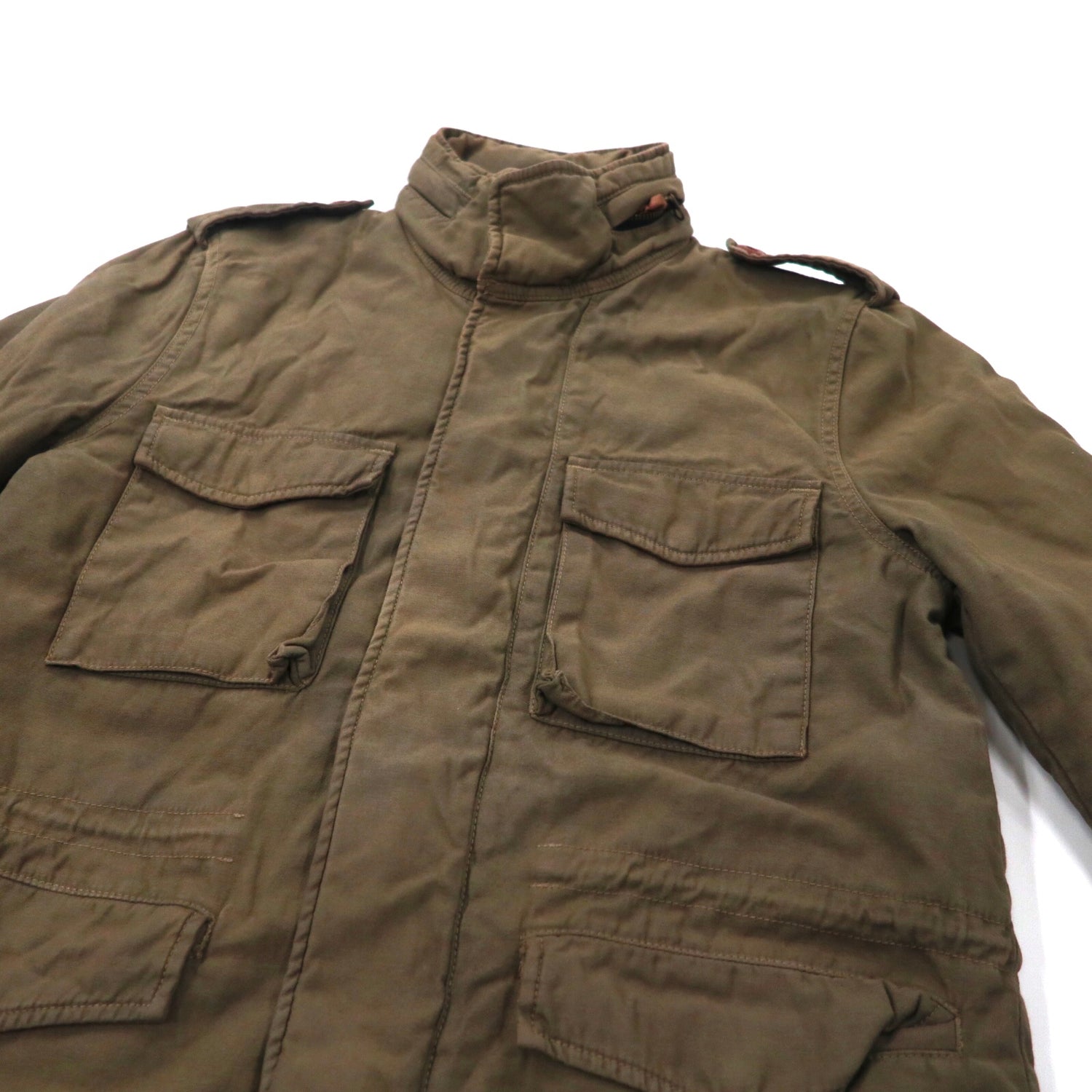 GAIJIN MADE Military Jacket 38 KHAKI Cotton – 日本然リトテ