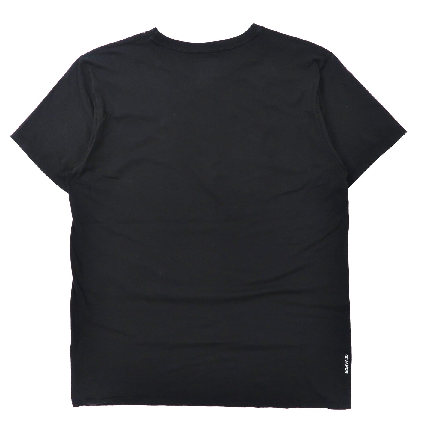 Champion ワンポイントロゴTシャツ XL ブラック コットン VAPOR COTTON SHORT-SLEEVE TEE ホンジュラス製