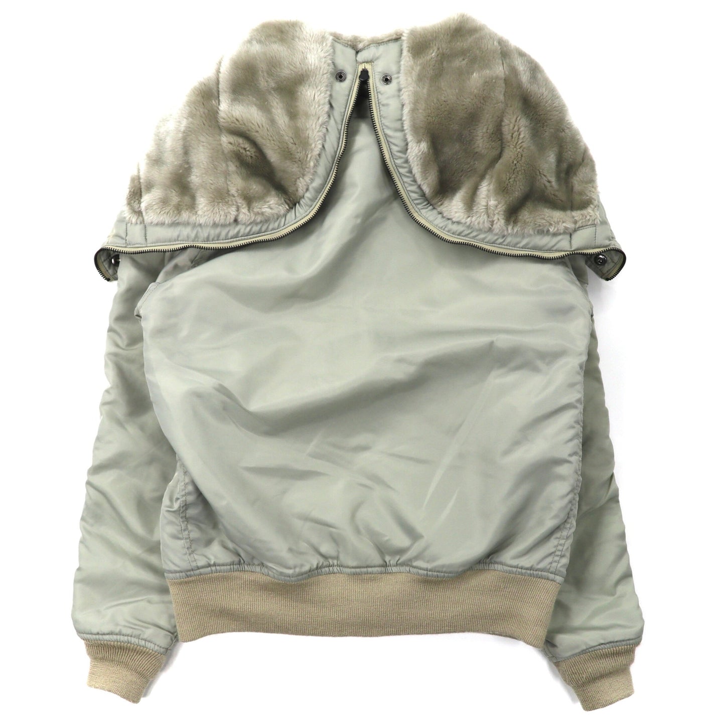 Avirex N-2 Flight Jacket M Gray Nylon – 日本然リトテ