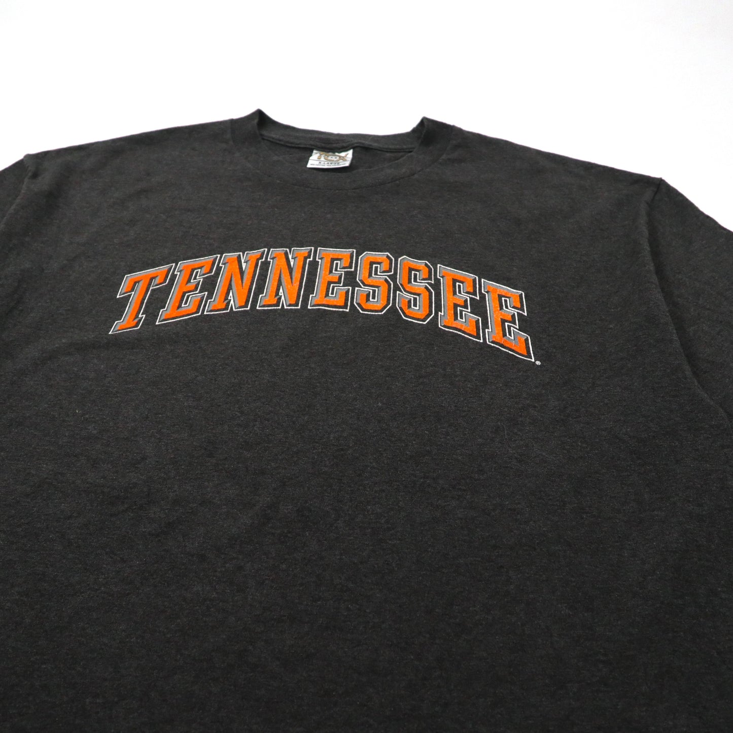 TCX APPAREL ビッグサイズ カレッジTシャツ XL グレー コットン TENNESSEE メキシコ製