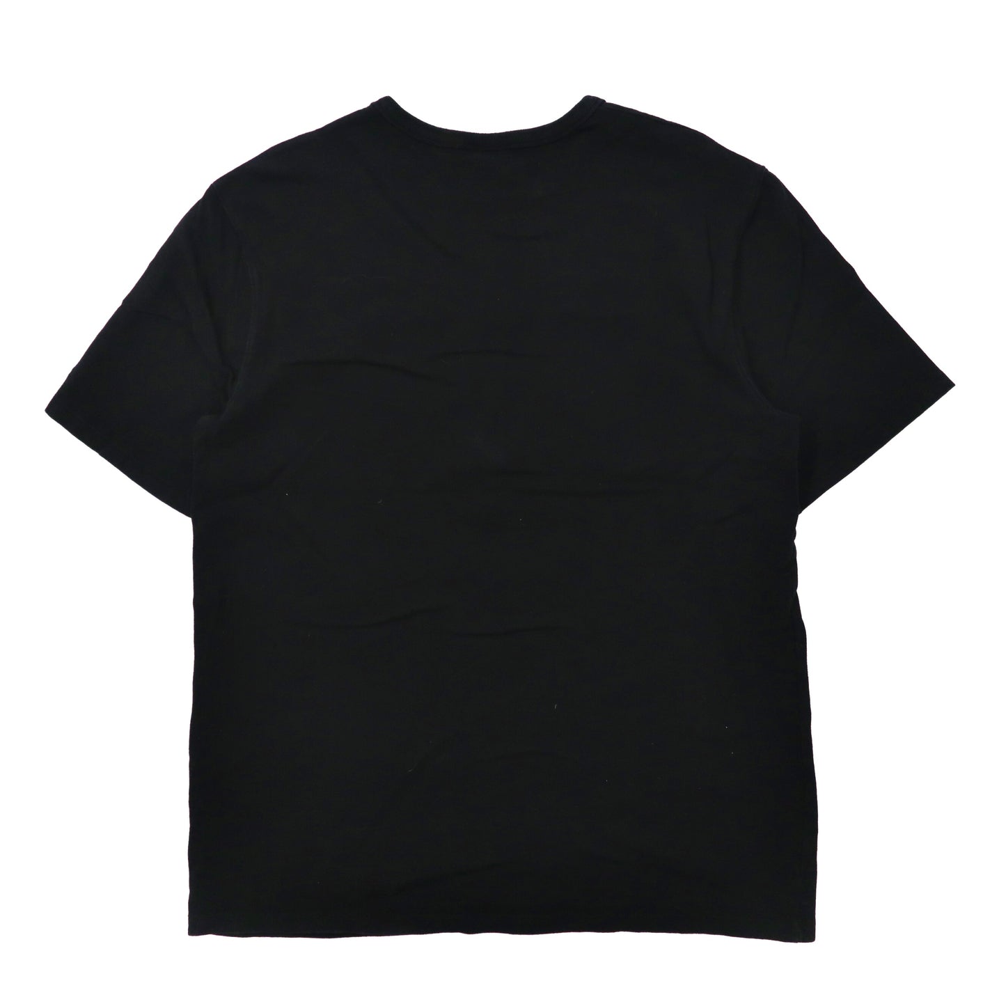 Champion ビッグサイズ ロゴTシャツ XL ブラック コットン スクリプトロゴ刺繍