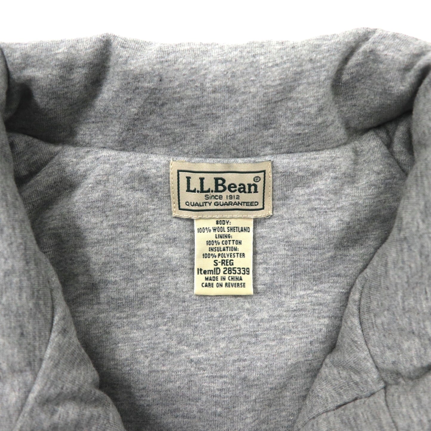 L.L.Bean ウールジャケット S グレー