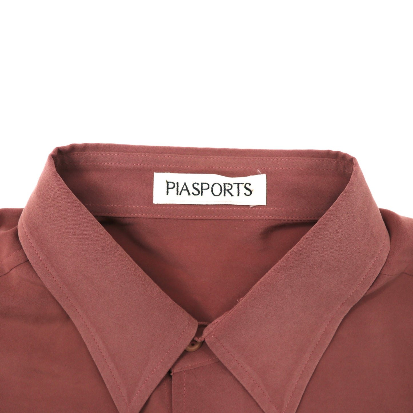 PIA SPORTS ポリシャツ 3 パープル ポリエステル 日本製