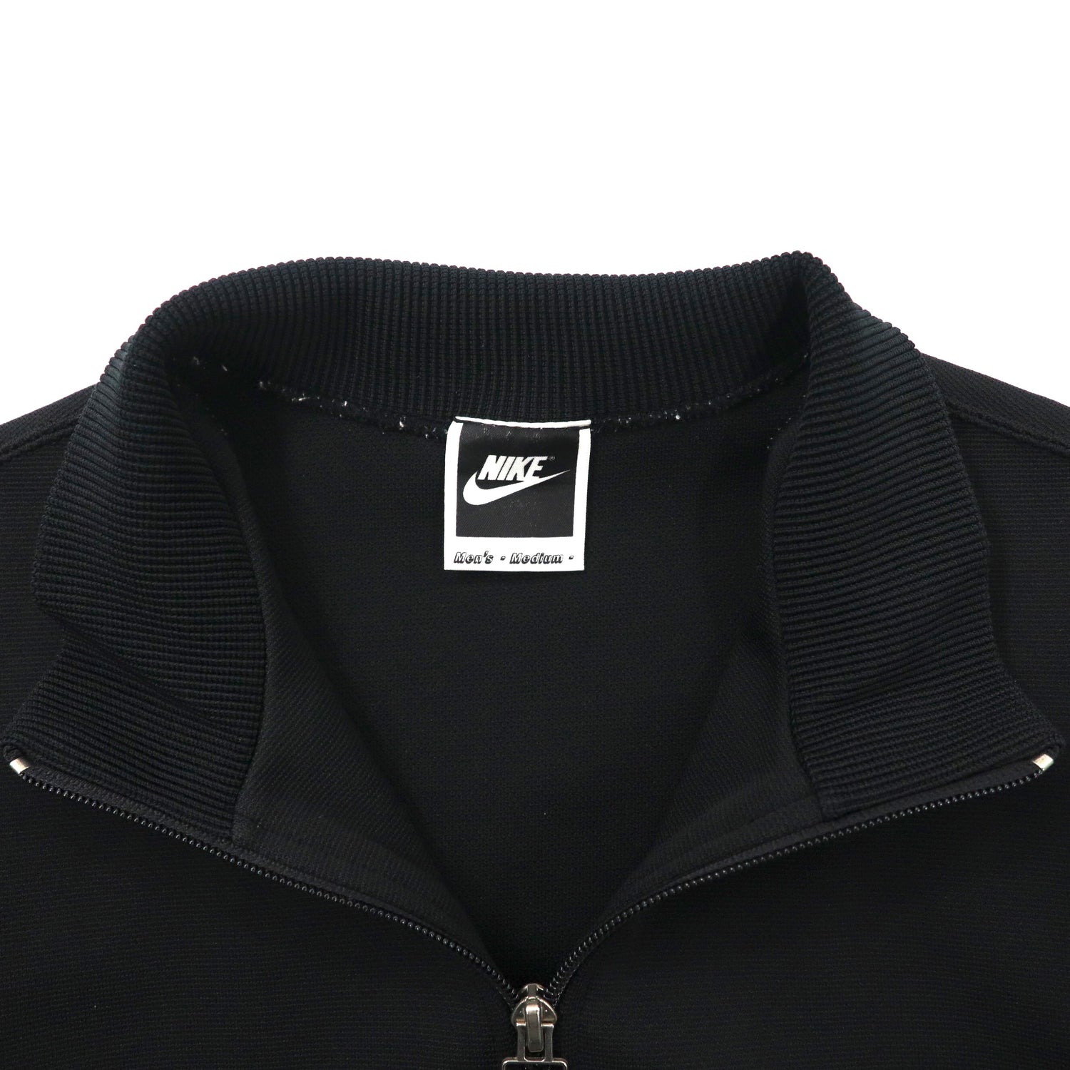 NIKE TRACK JACKET M Black Polyester International Swash logo