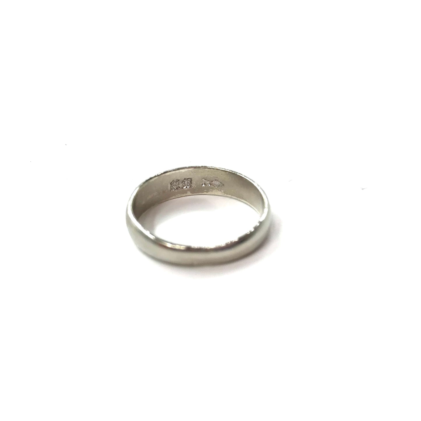 Vintage Japanese Silver Ring シルバーリング 指輪 15号 純銀 SILVER1000 菊紋章 天皇 奉祝御金婚 御在位50年