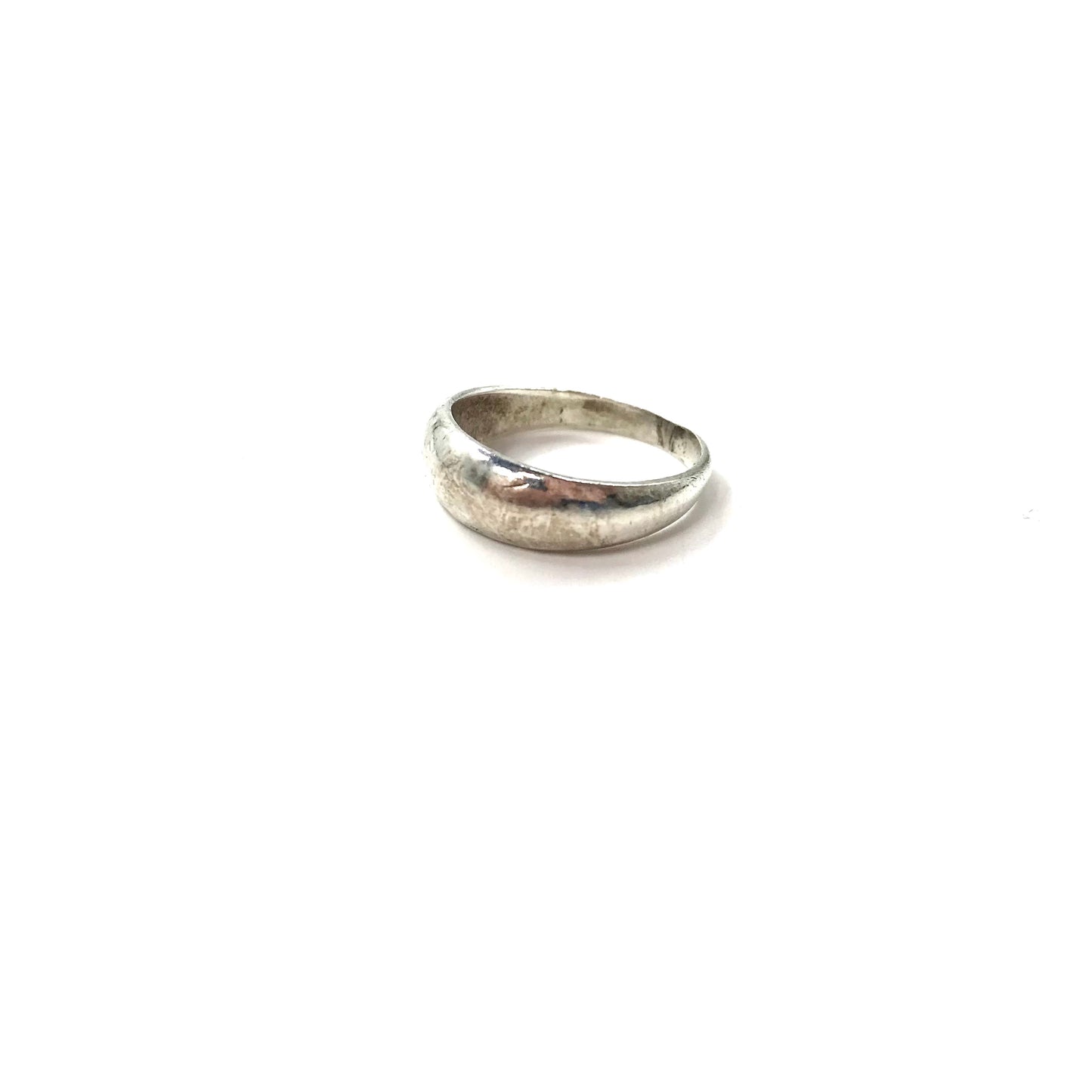 Vintage Silver Ring 槌目 シルバーリング 10号 SILVER1000 純銀 ハンマーワーク 鎚目