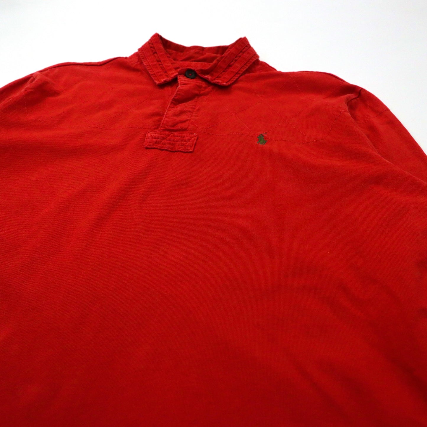 Polo by Ralph Lauren ビッグサイズ ラガーシャツ 長袖ポロシャツ XL