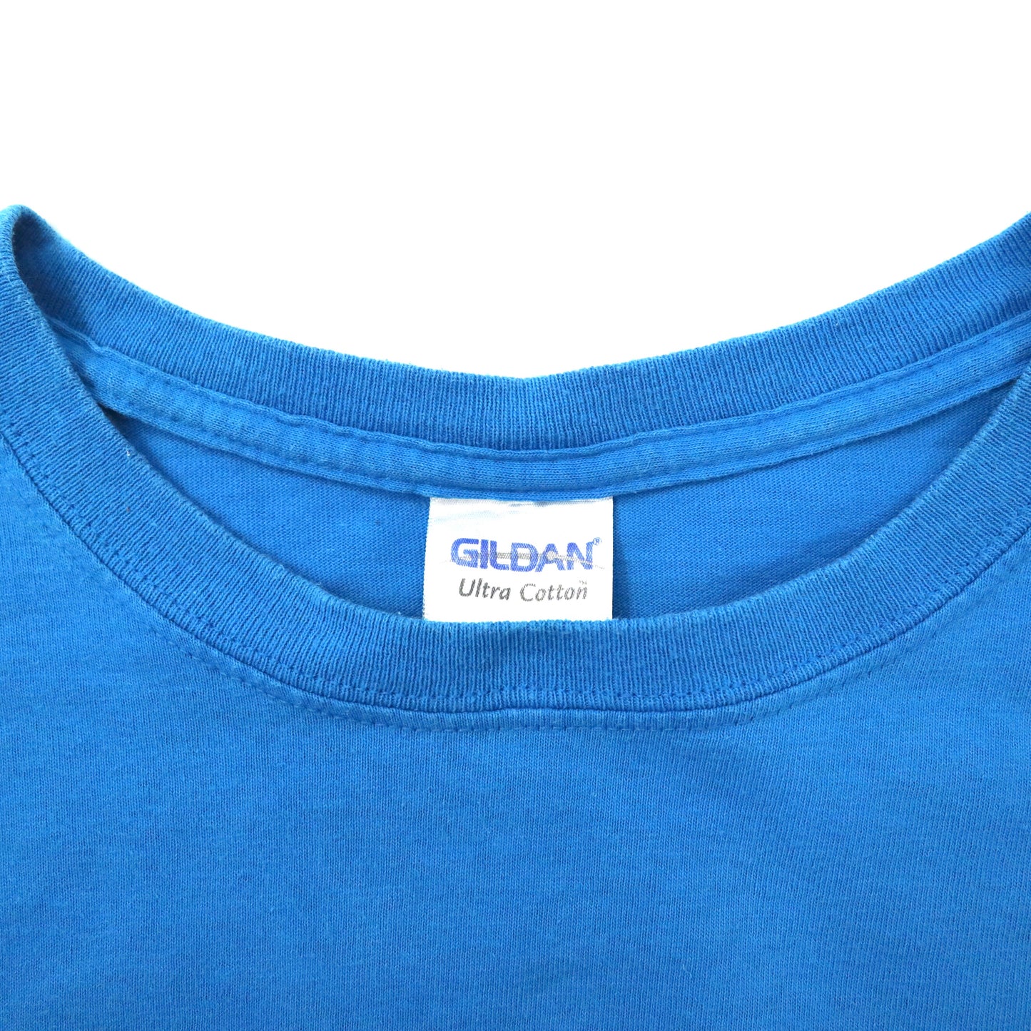 GILDAN ビッグサイズ プリントTシャツ XL ブルー コットン バックプリント Grace Church