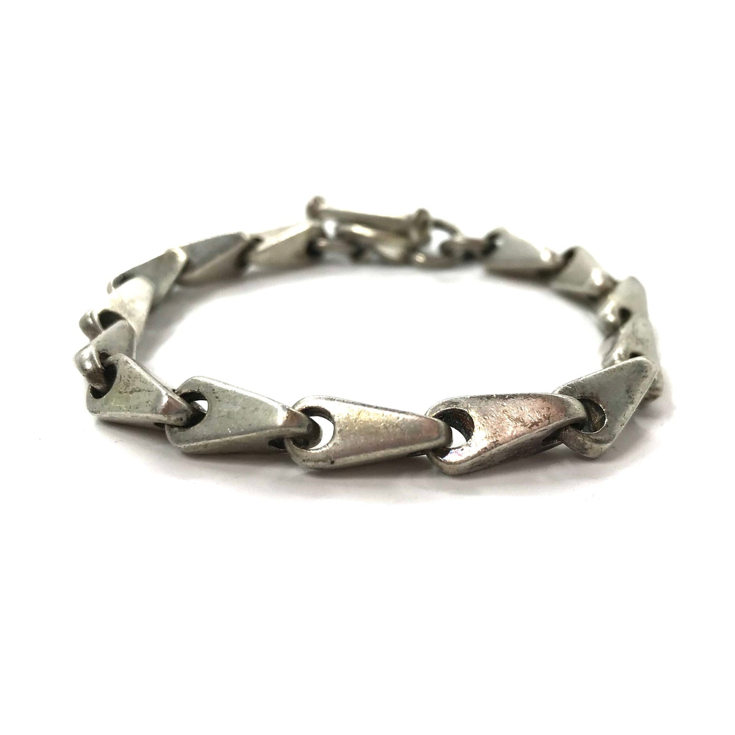 Vintage Silver Bracelet ヴィンテージ  シルバー SILVER チェーンブレスレット OT留め具