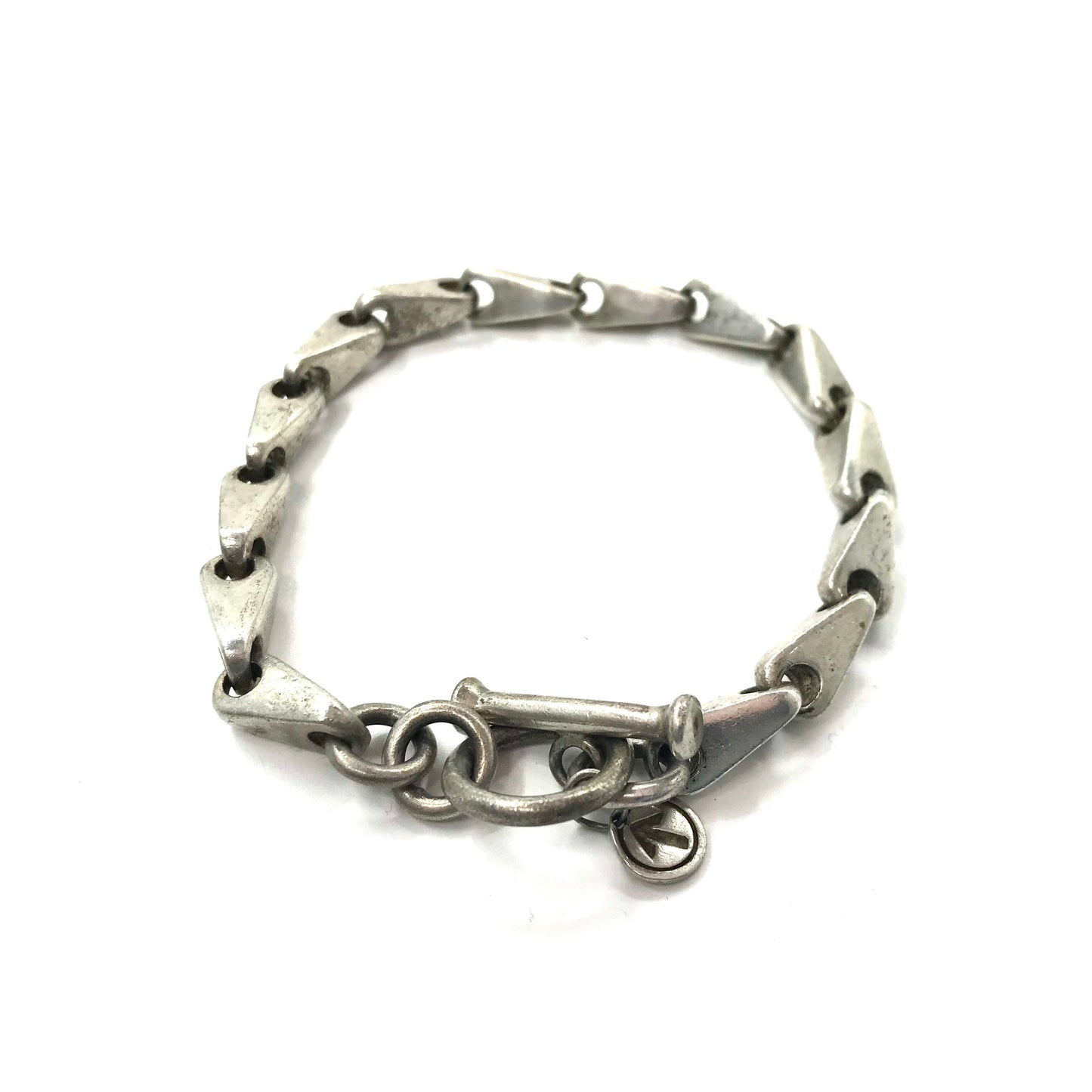 Vintage Silver Bracelet ヴィンテージ  シルバー SILVER チェーンブレスレット OT留め具