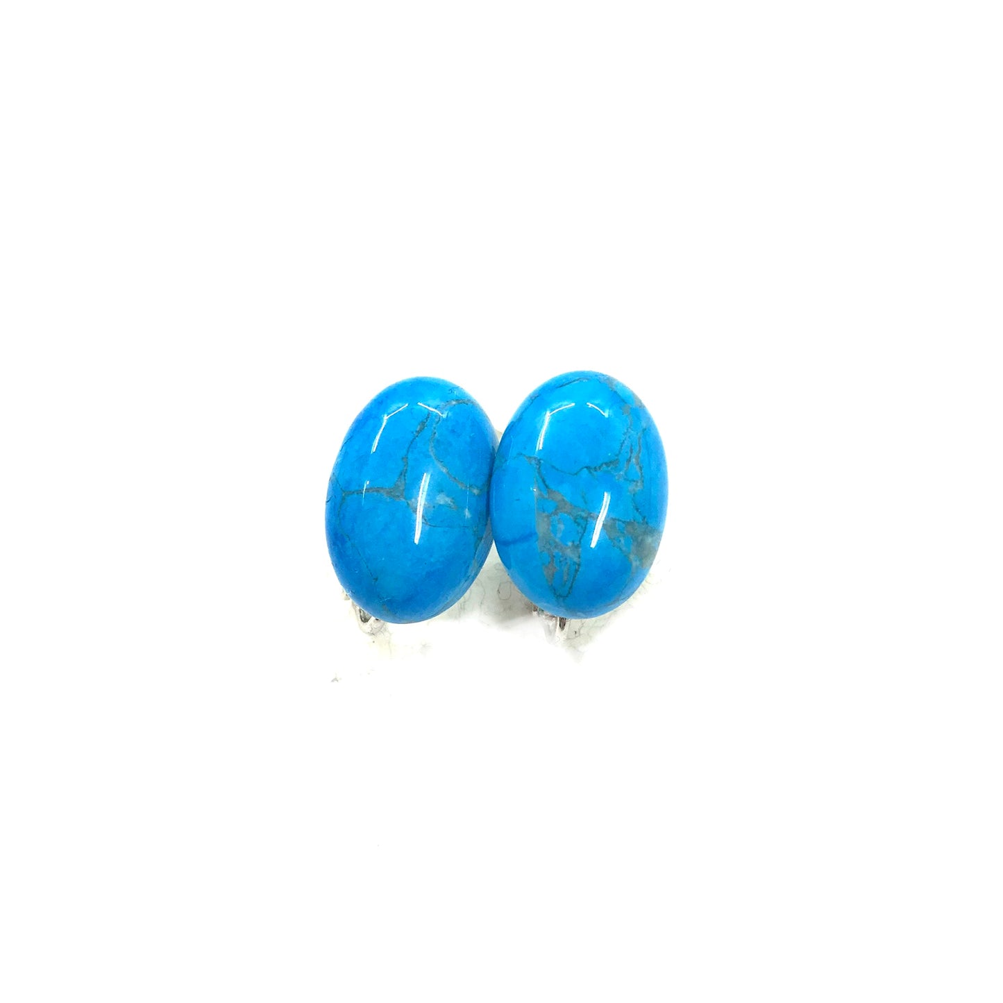 Vintage Turquoise Earrings ターコイズ イヤリング ブルー 天然石 トルコ石