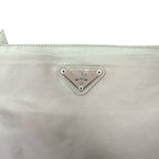 PRADA Tote Bag Khaki Nylon Logo Plate TESSUTO CITY B6242 Made in Italy