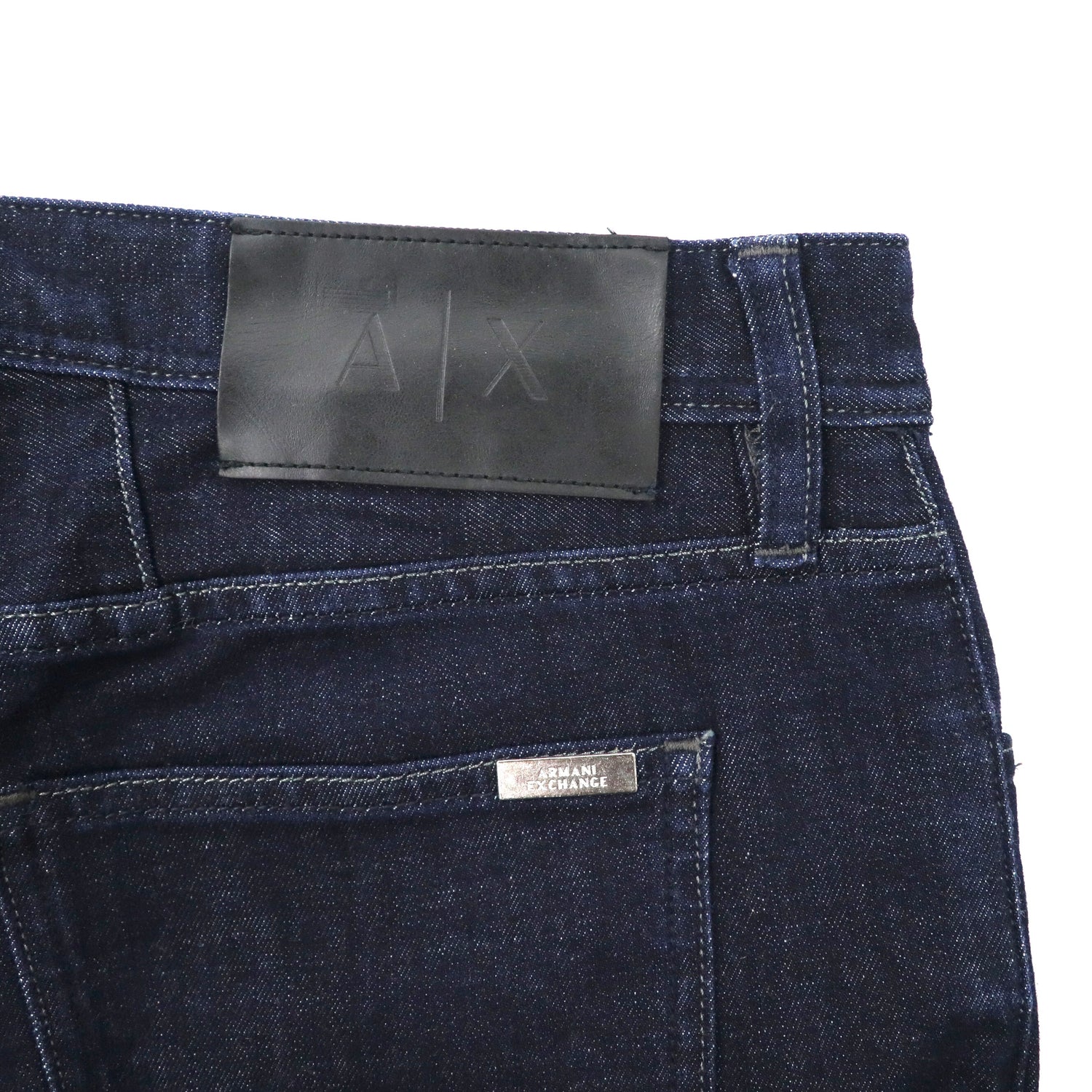 A|X Armani Exchange Straight Denim PANTS 32 Blue dark blue 8NZJ13 Z1bez  Dark Rinse Slim Fit Jeans