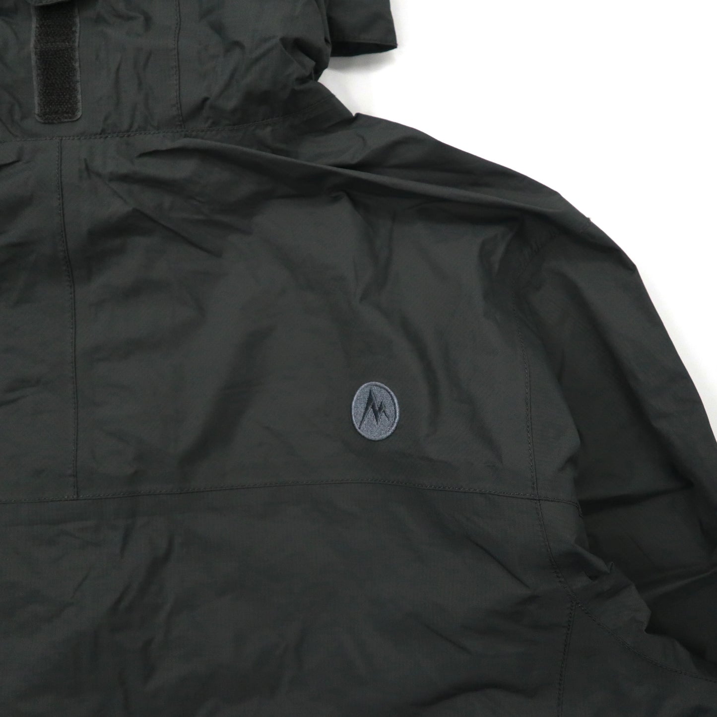 Marmot シェルパーカー レインジャケット M グレー ナイロン ロゴ刺繍 PRECIP RAIN JACKET F41200
