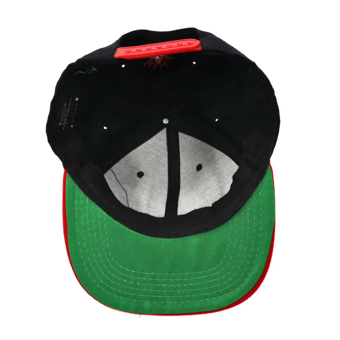 OBEY ベースボールキャップ スナップバック FREE ブラック アクリル ロゴ刺繍 Athletics Snap-Back Hat