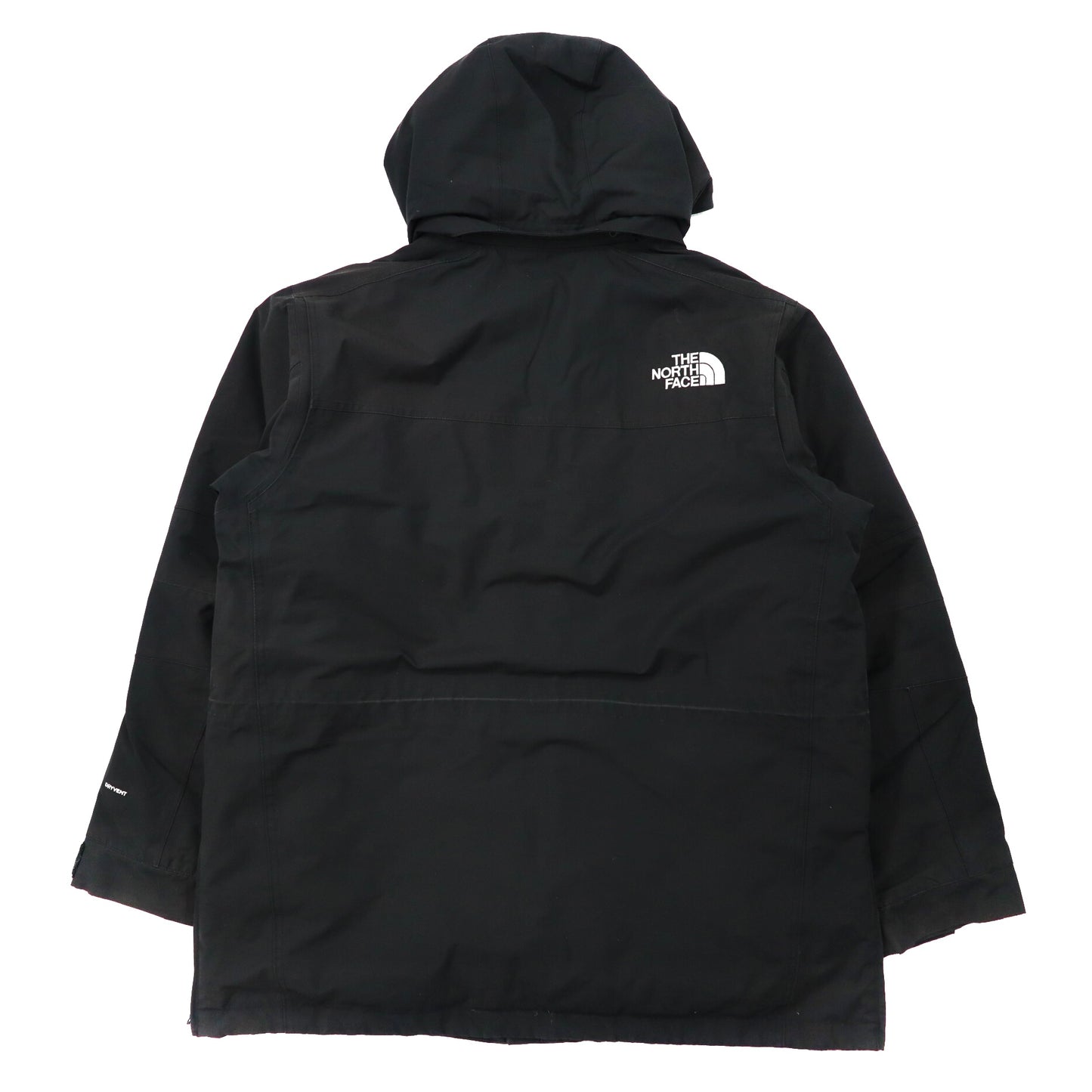 THE NORTH FACE マクマードパーカ ダウンジャケット XL ブラック MCMURDO PARKA ポリエステル DRYVENT フード着脱式 NF0A2ZUR