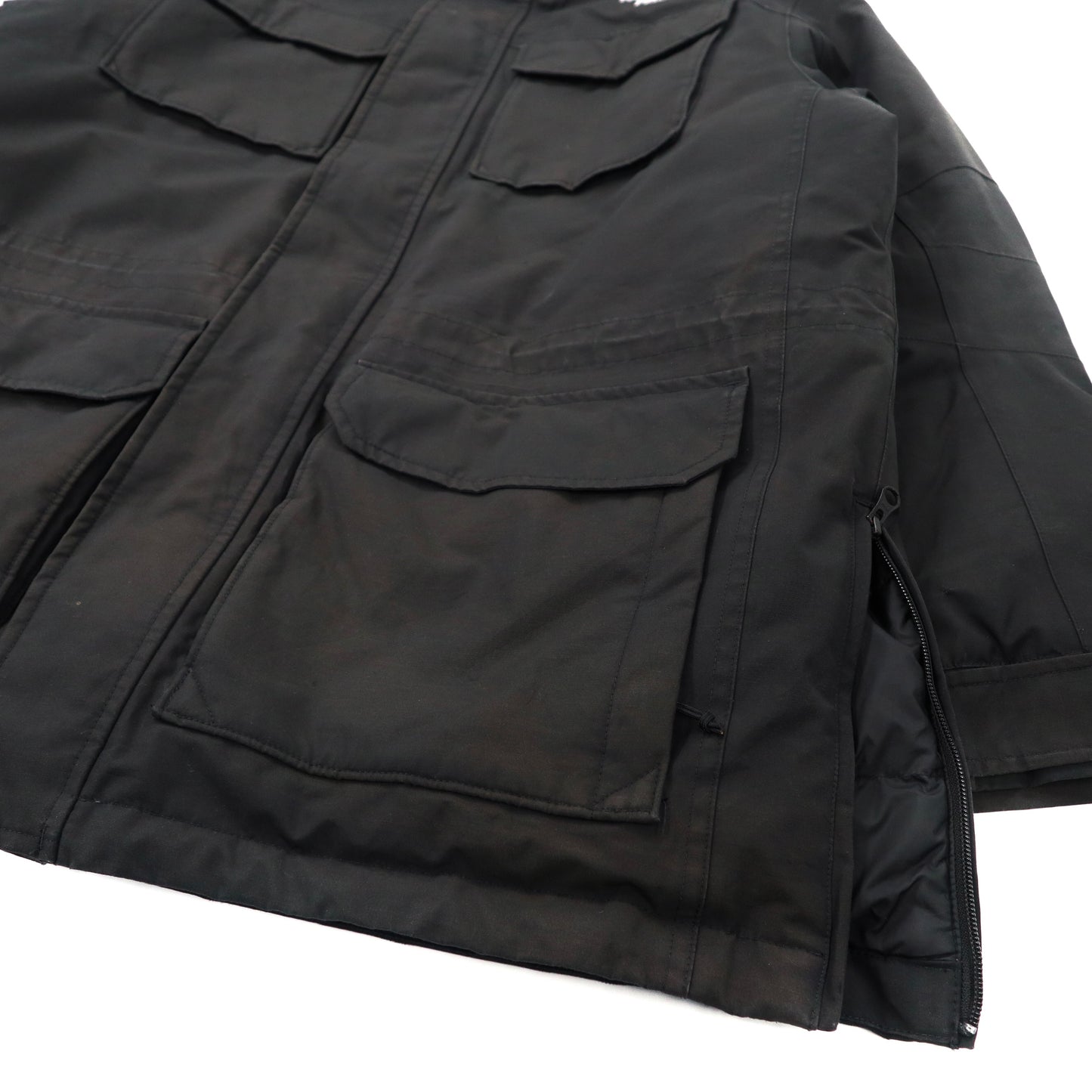 THE NORTH FACE マクマードパーカ ダウンジャケット XL ブラック MCMURDO PARKA ポリエステル DRYVENT フード着脱式 NF0A2ZUR