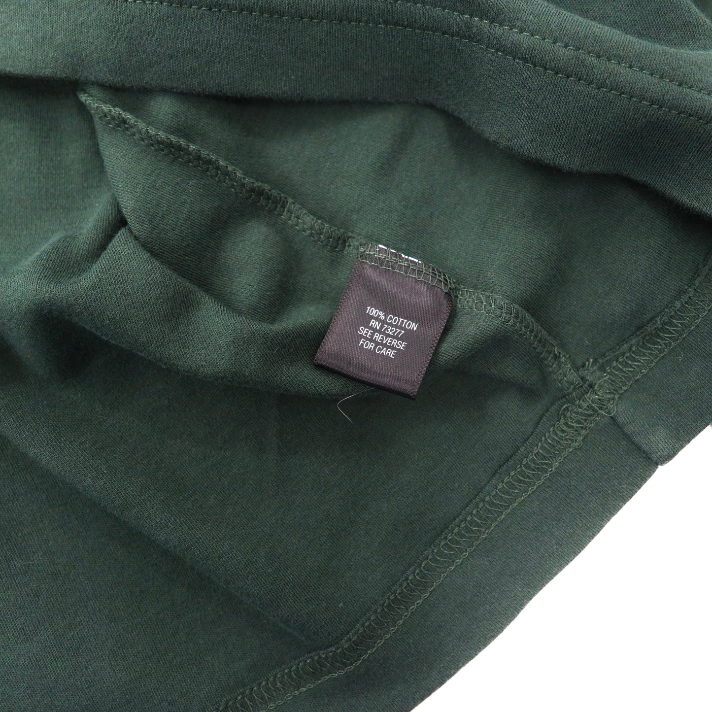 croft&barrow タートルネック ロングスリーブTシャツ XLT グリーン コットン ビッグサイズ ホンジュラス製