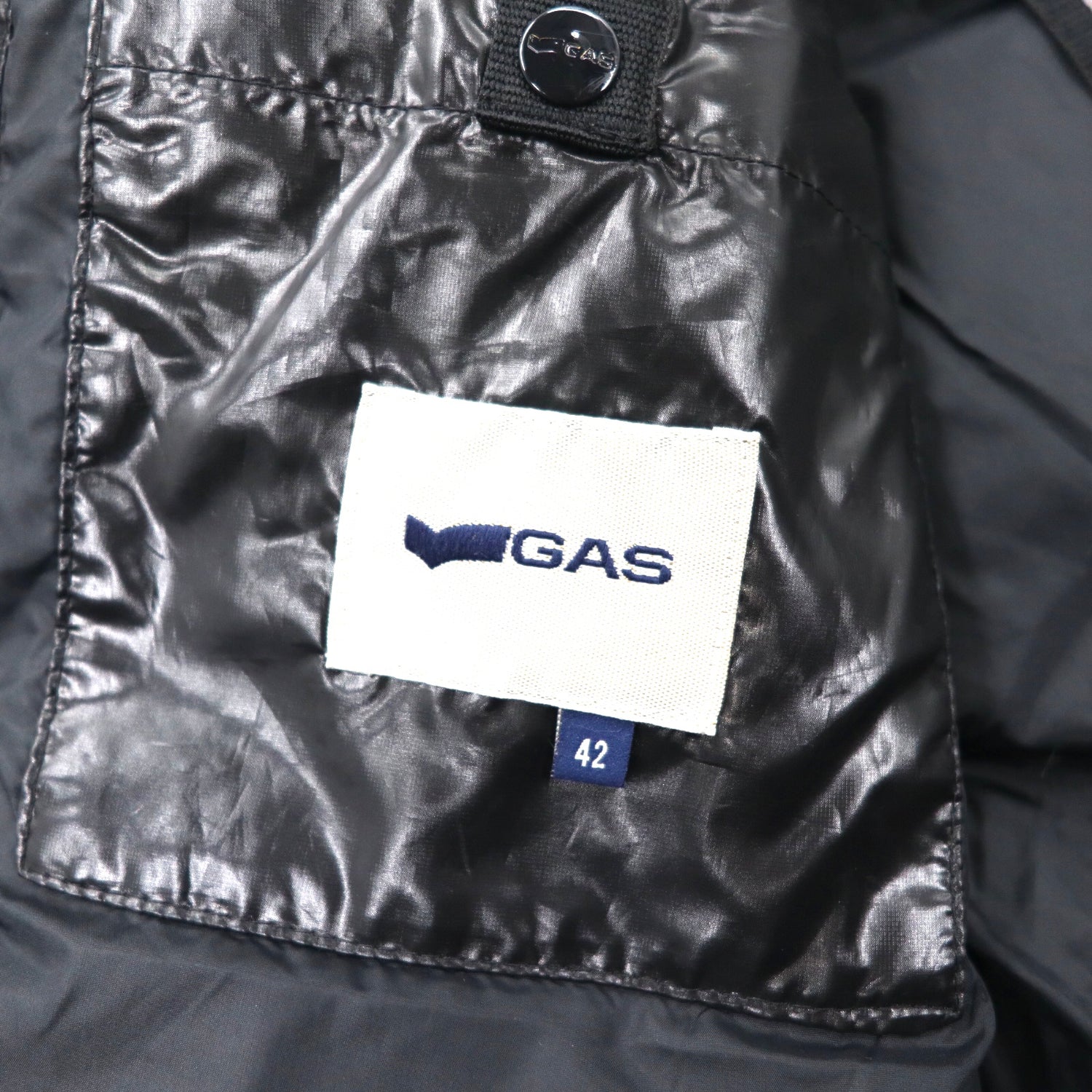 GAS Puffer Jacket 42 Black Polyester – 日本然リトテ