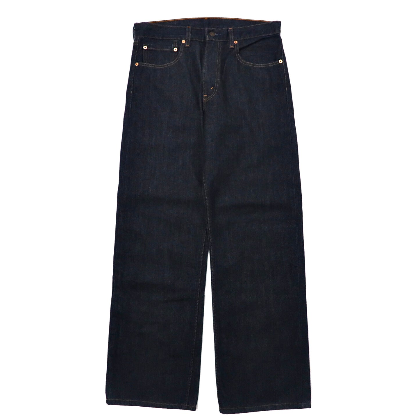 Levi's デニムパンツ 33 ブルー 512-0301 リジッドデニム Relaxed Fit Straight 00年代