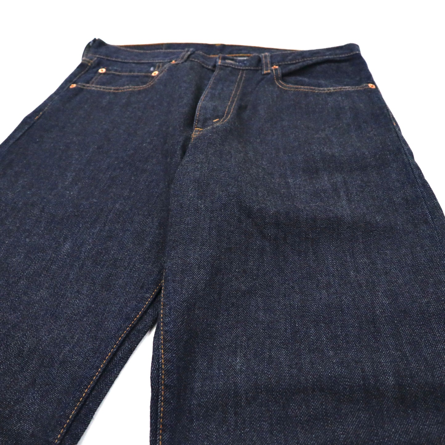 Levi's デニムパンツ 33 ブルー 512-0301 リジッドデニム Relaxed Fit Straight 00年代