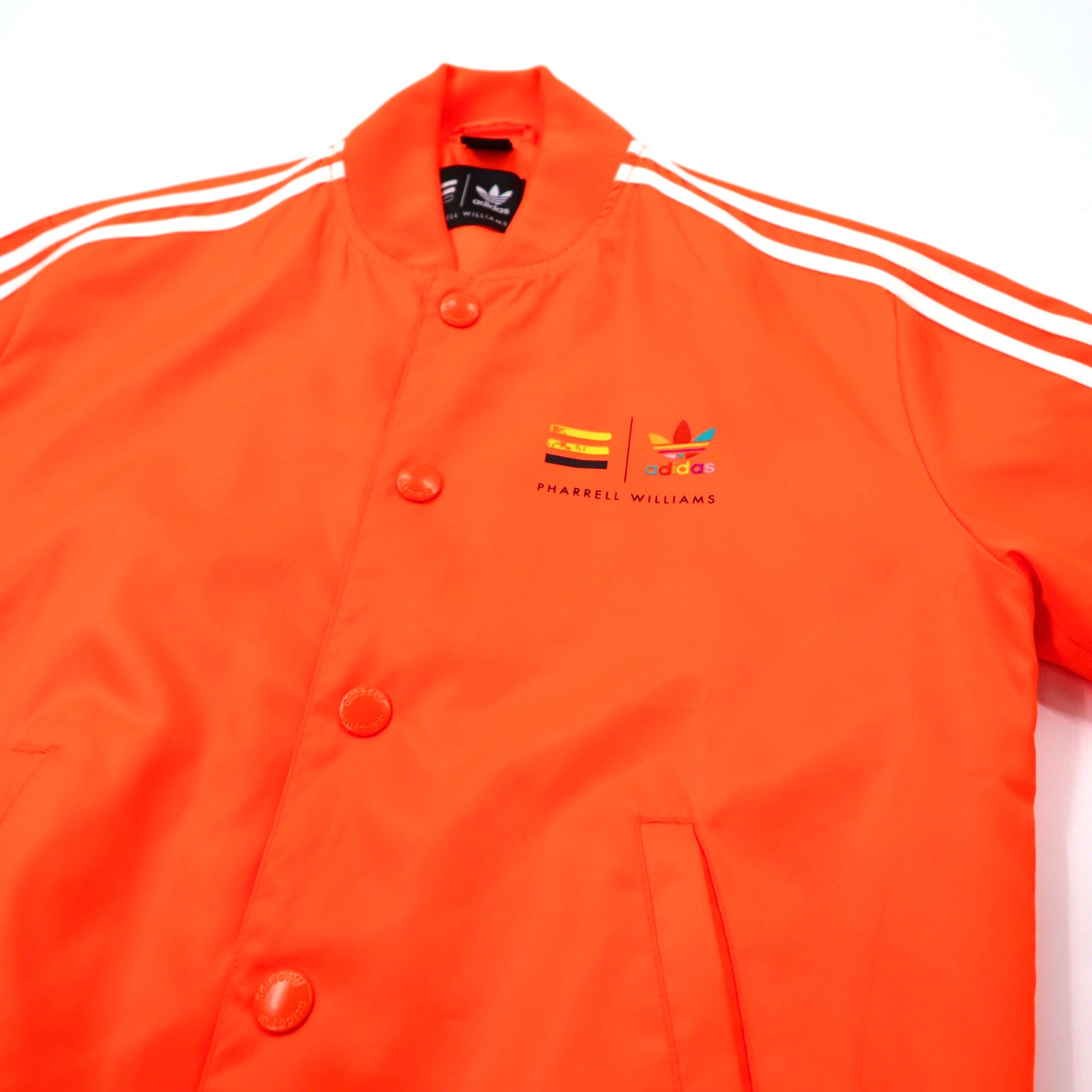 adidas originals × PHARRELL WILLIAMS Track Jacket XS Orange 