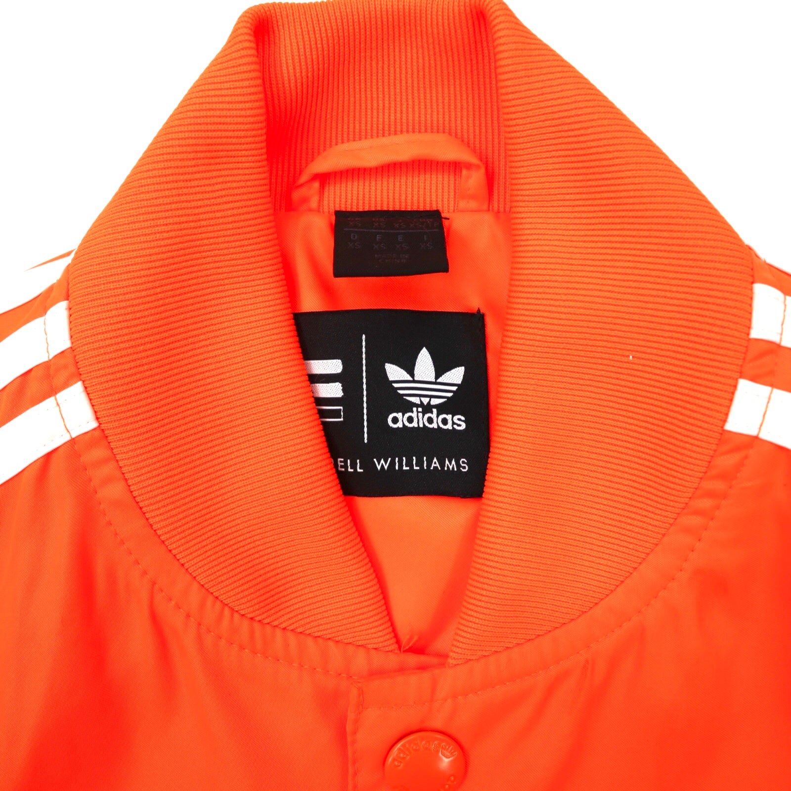 adidas originals × PHARRELL WILLIAMS Track Jacket XS Orange 