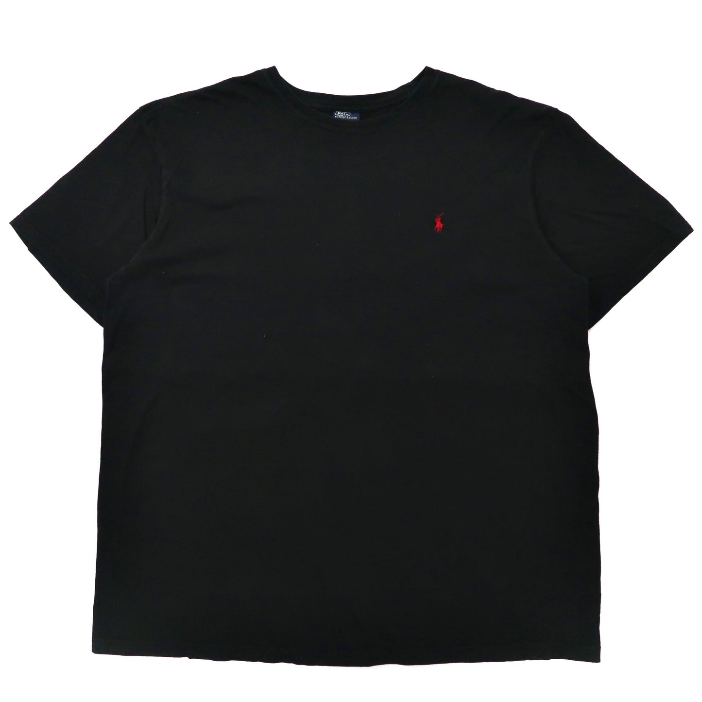Polo by Ralph Lauren ビッグサイズTシャツ XXL ブラック コットン スモールポニー刺繍