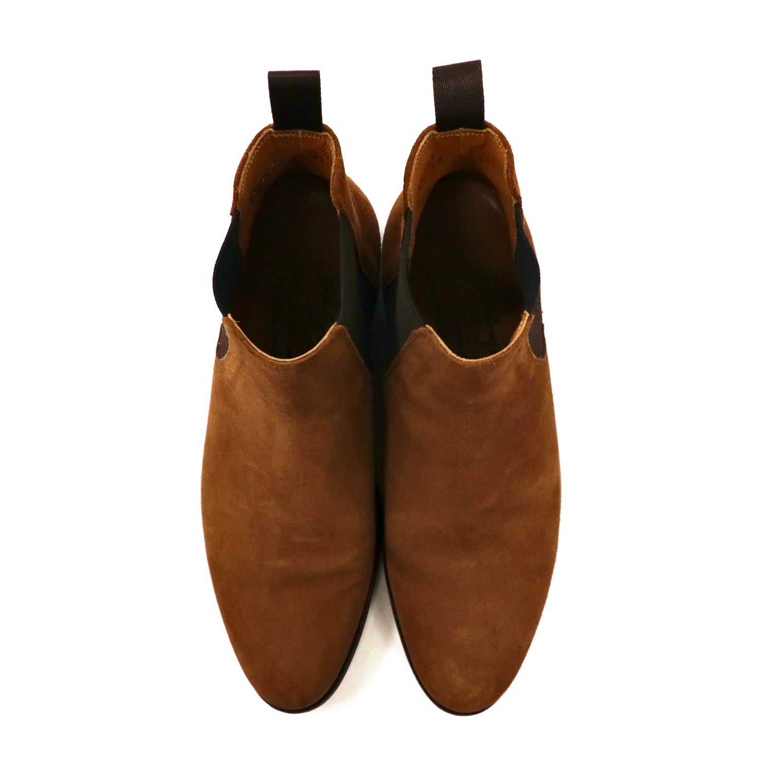 JALAN SRIWIJAYA Chelsea Boots US7 Brown SUEDE Leather Goodyear