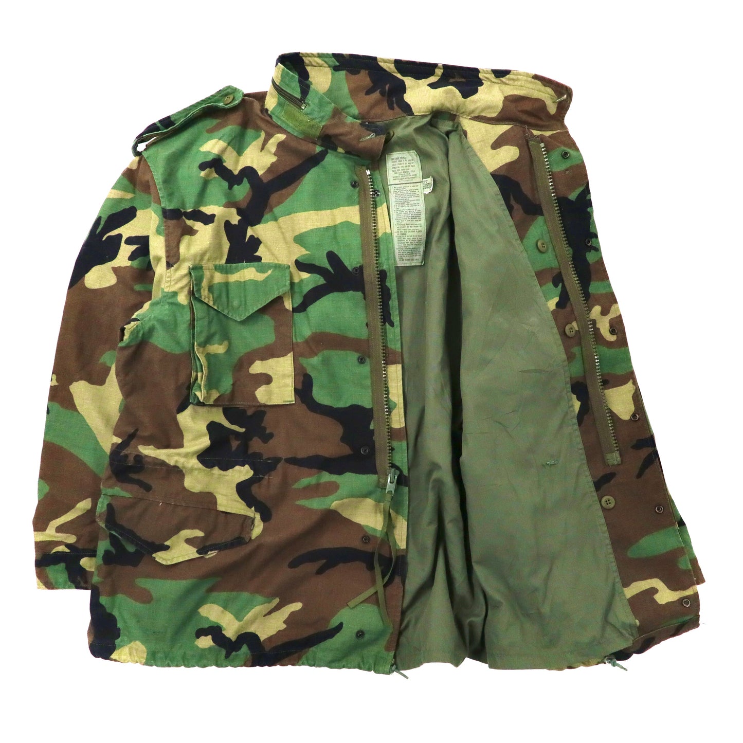 US ARMY M-65 Military Field Jacket フィールドジャケット XXXL カーキ カモフラ ミリタリー PROPPER 8415-00-782-2949