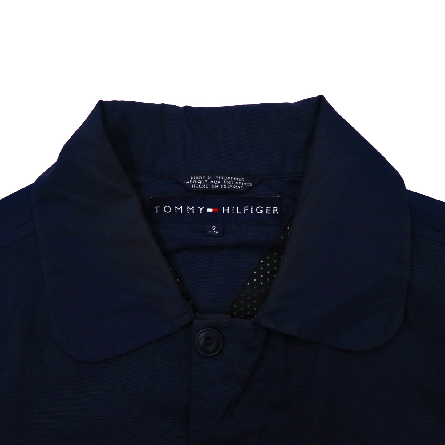 TOMMY HILFIGER フィールドジャケット S ネイビー ナイロン 90年代