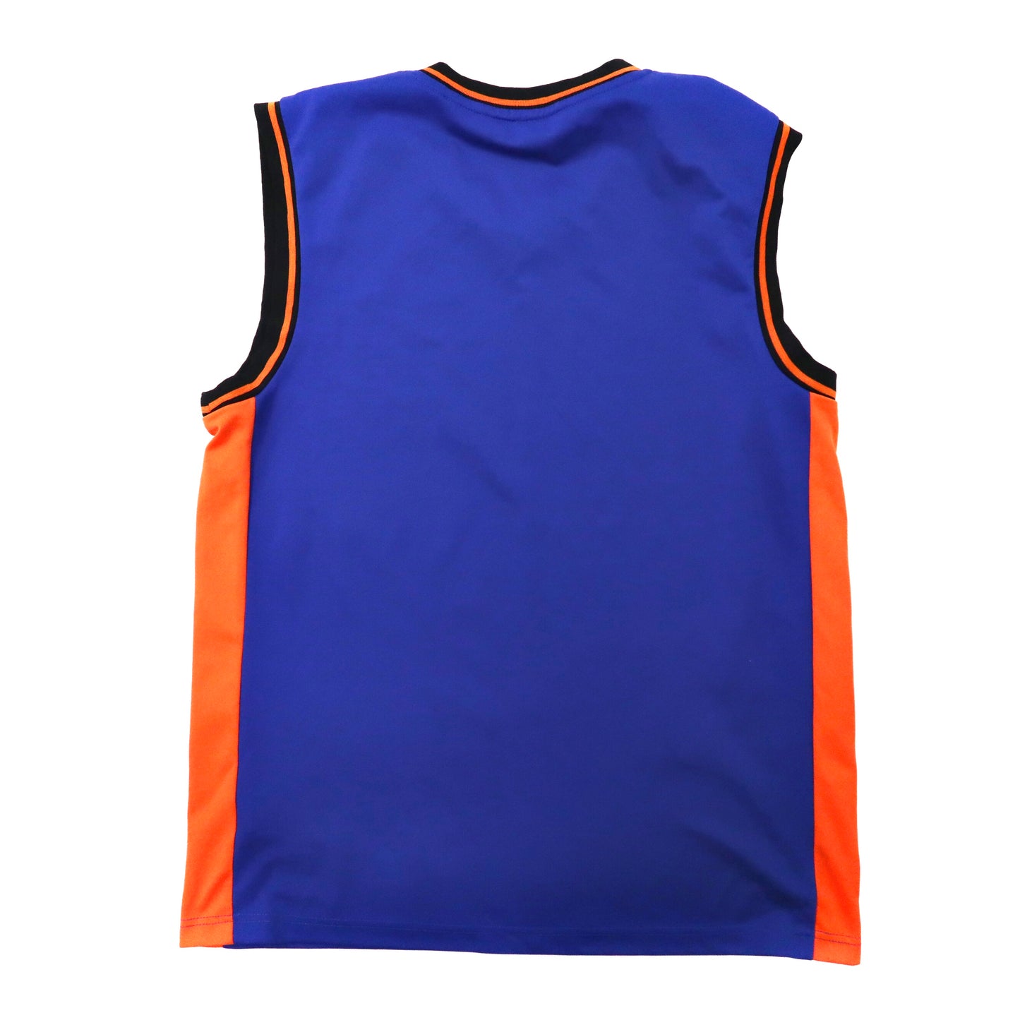 adidas × NBA ゲームシャツ バスケタンクトップ L ブルー ポリエステル ロゴ刺繍 ビッグサイズ グアテマラ製