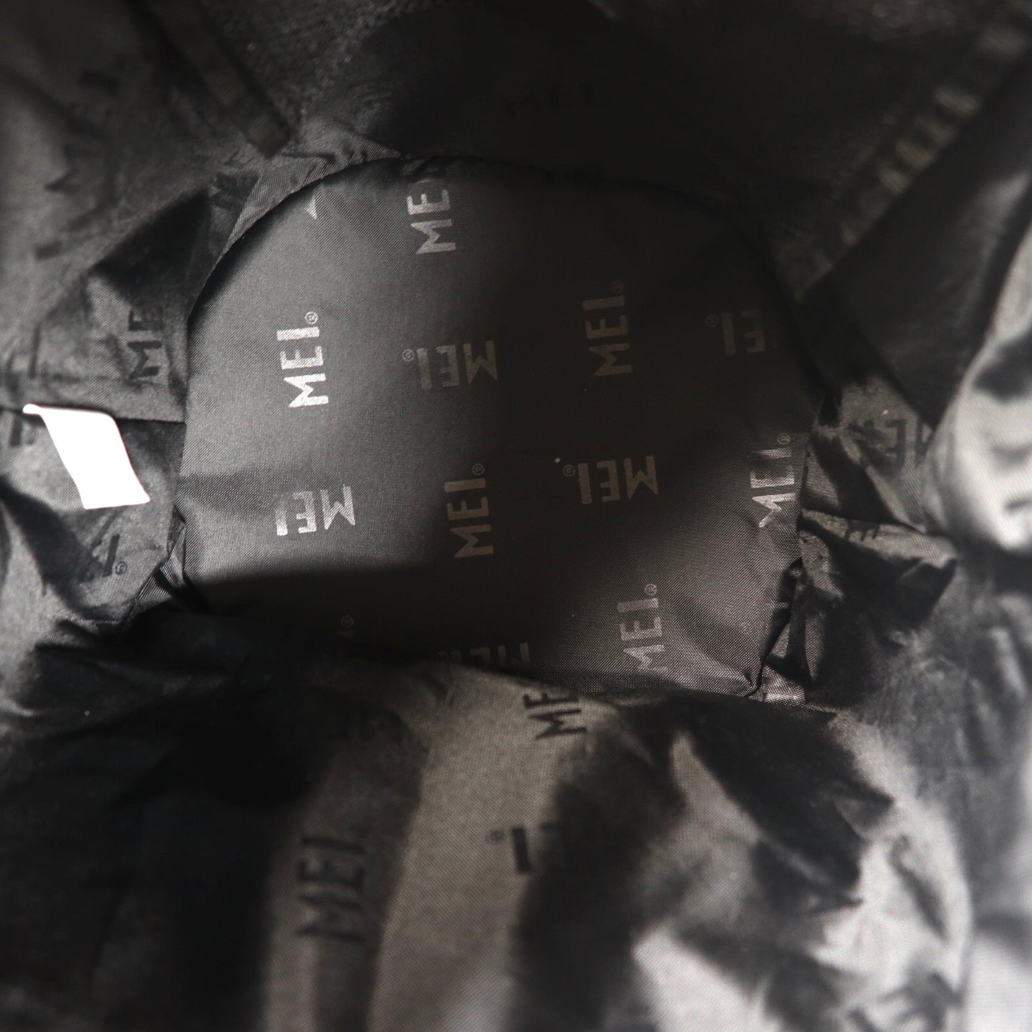 MEI 巾着ショルダーバッグ ナップザック ブラック TASLAN DRAW BAG 未使用品
