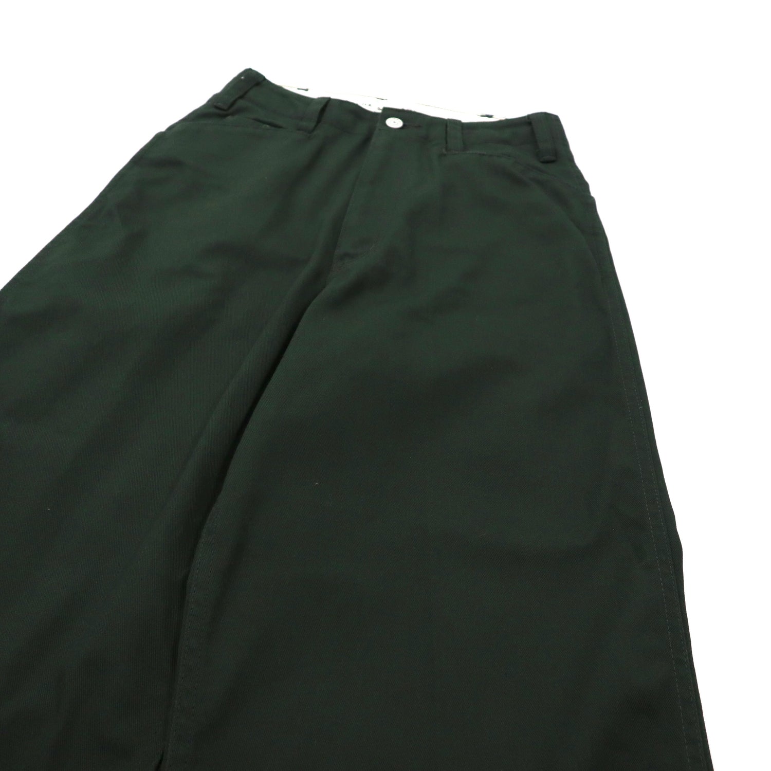 THE SHINZONE Wide work PANTS 34 KHAKI Cotton Monkey PANTS