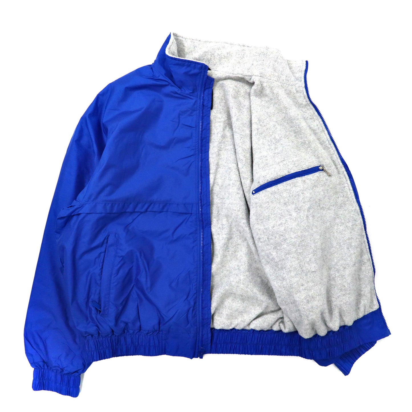 PEERLESS GARMENTS フリースライニング ナイロンジャケット XL ブルー Thinsulate 80年代 カナダ製