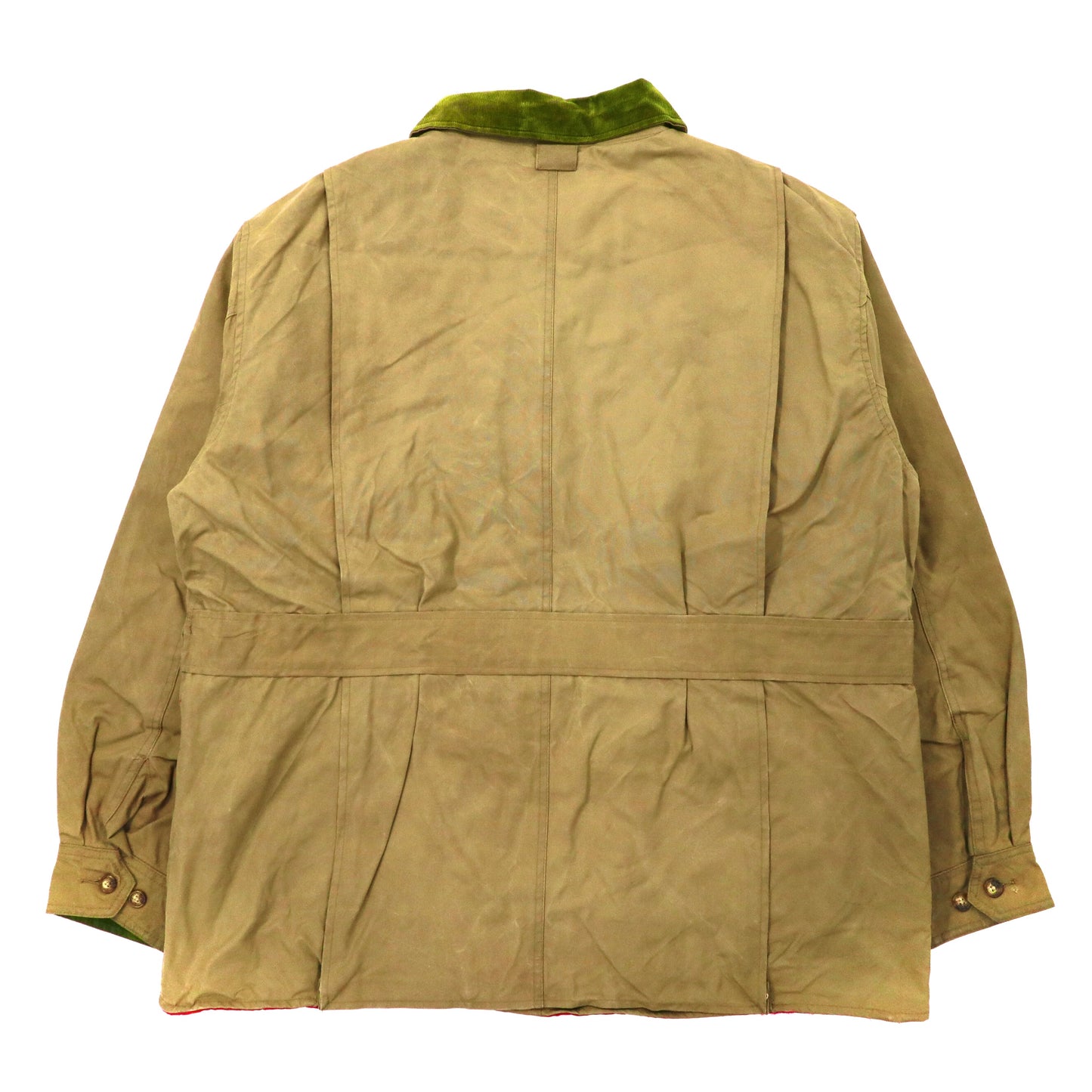 ORVIS ハンティングジャケット L ブラウン コットン 襟コーデュロイ 90年代