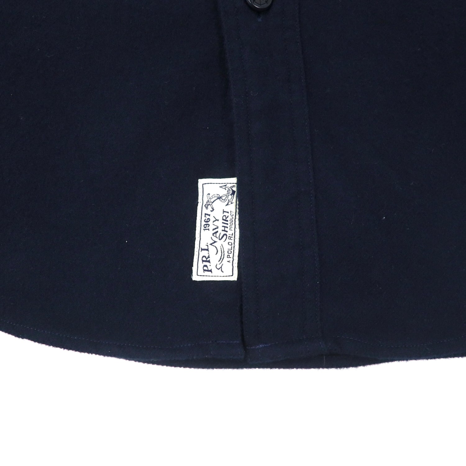 POLO RALPH LAUREN CPO Shirt XS Navy Cotton